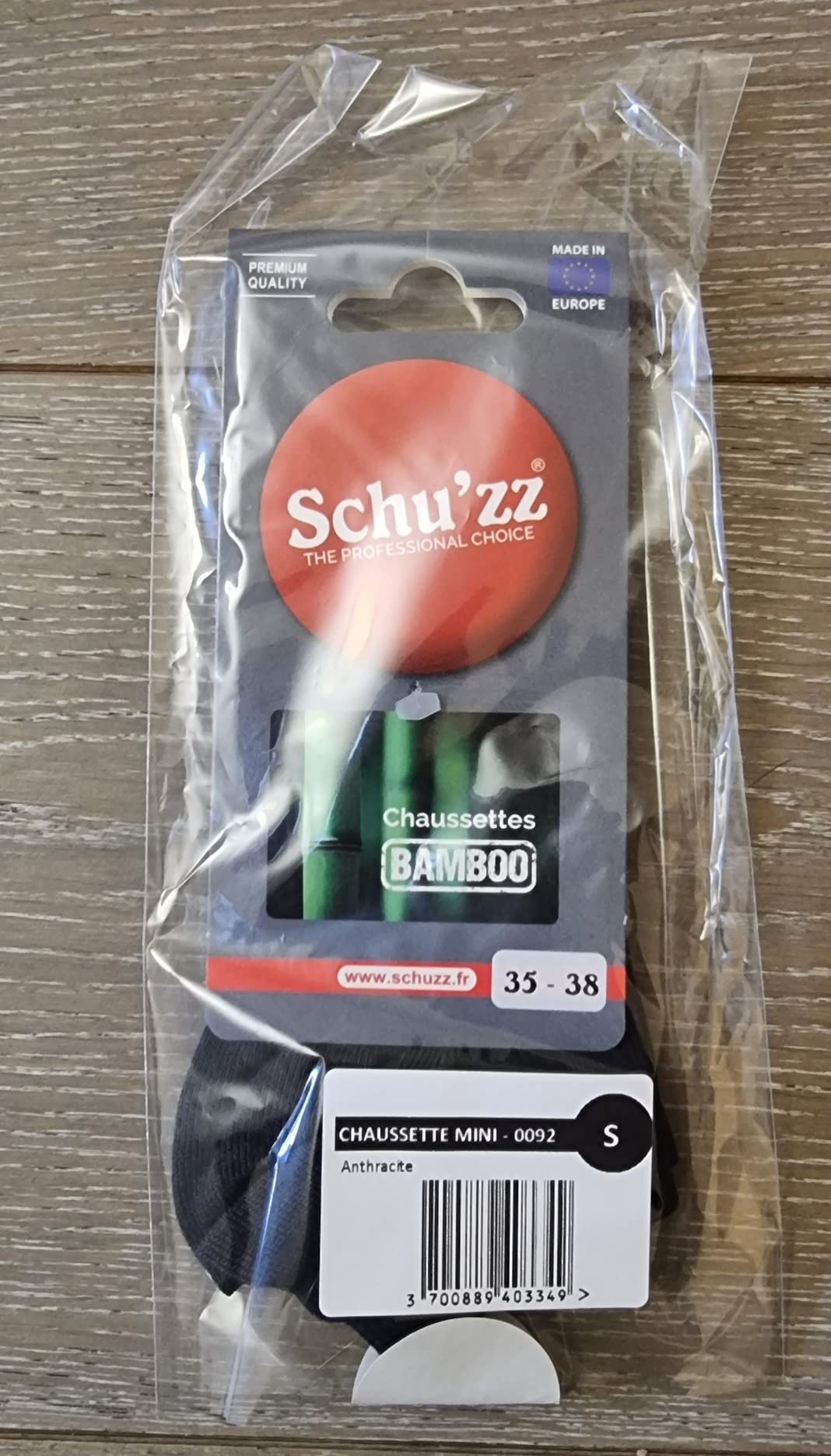 Schu'zz Mini Chaussettes Bambou Anti-Odeur Lot