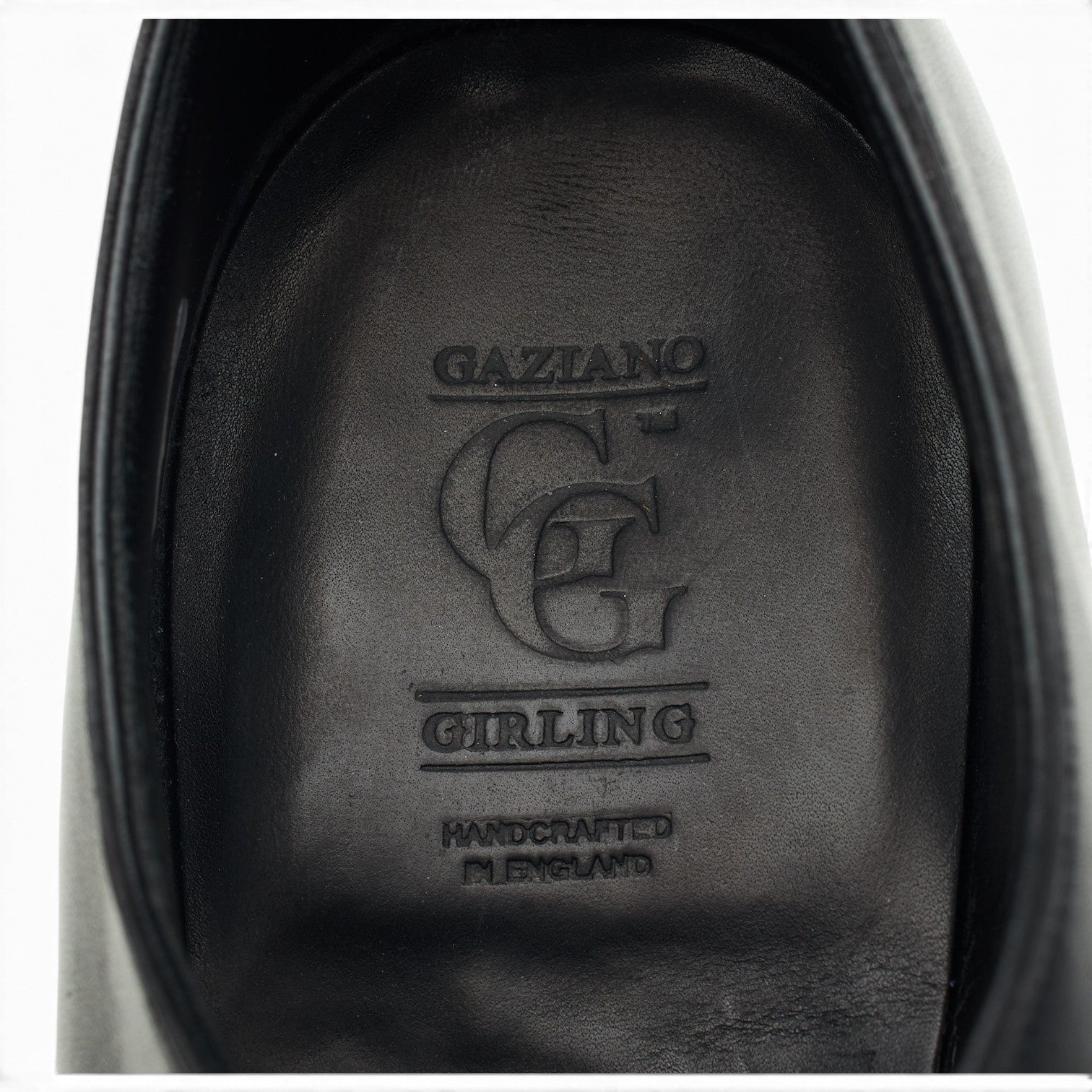 Gaziano & Girling Sinatra richelieu cuir noir UK 10