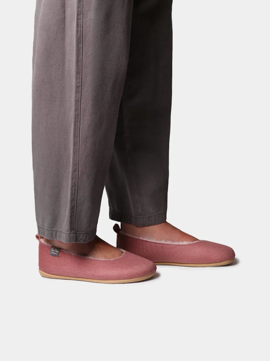 Toni Pons Molina chaussons ballerines fourrés