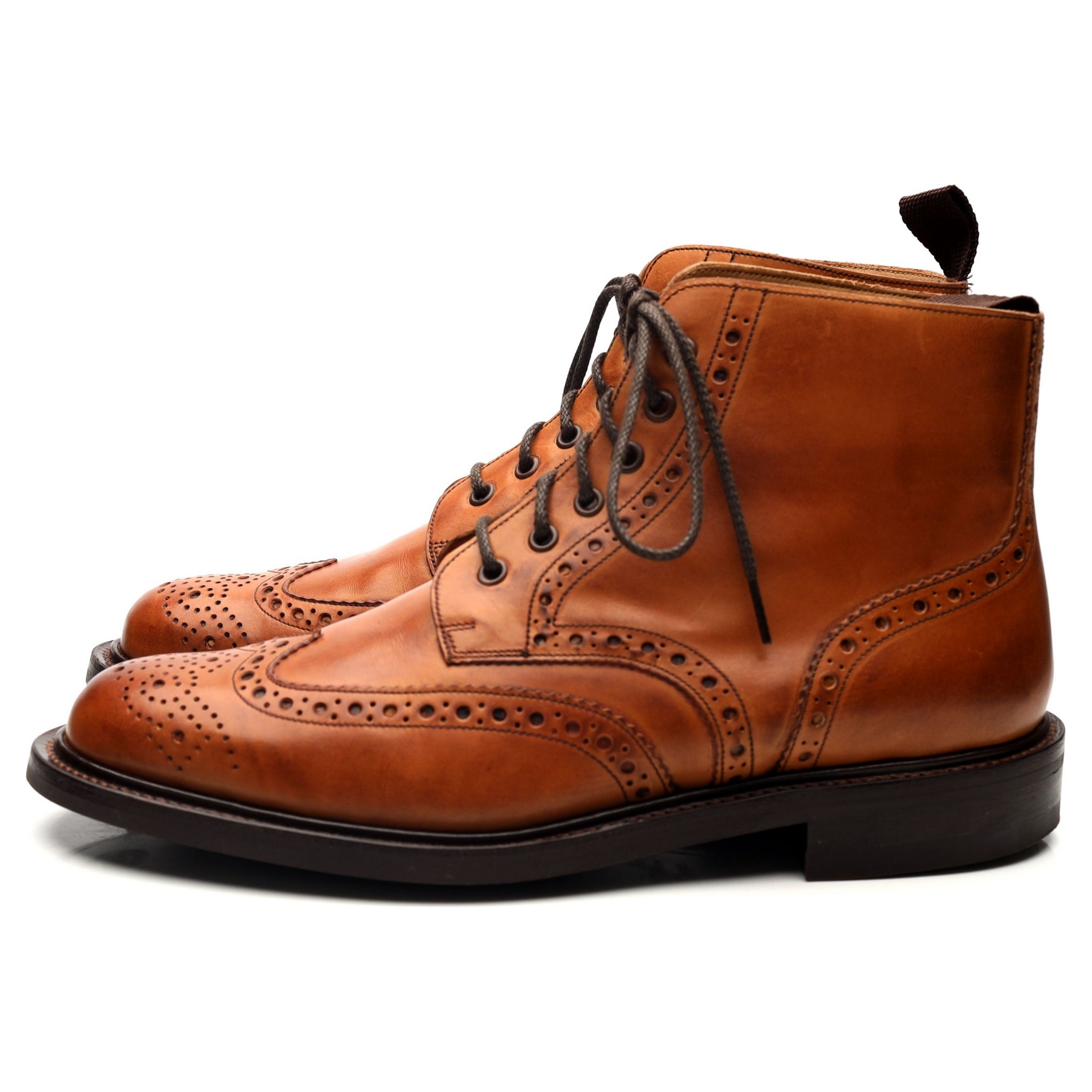 Barker Harrison boots cuir marron 9.5 UK
