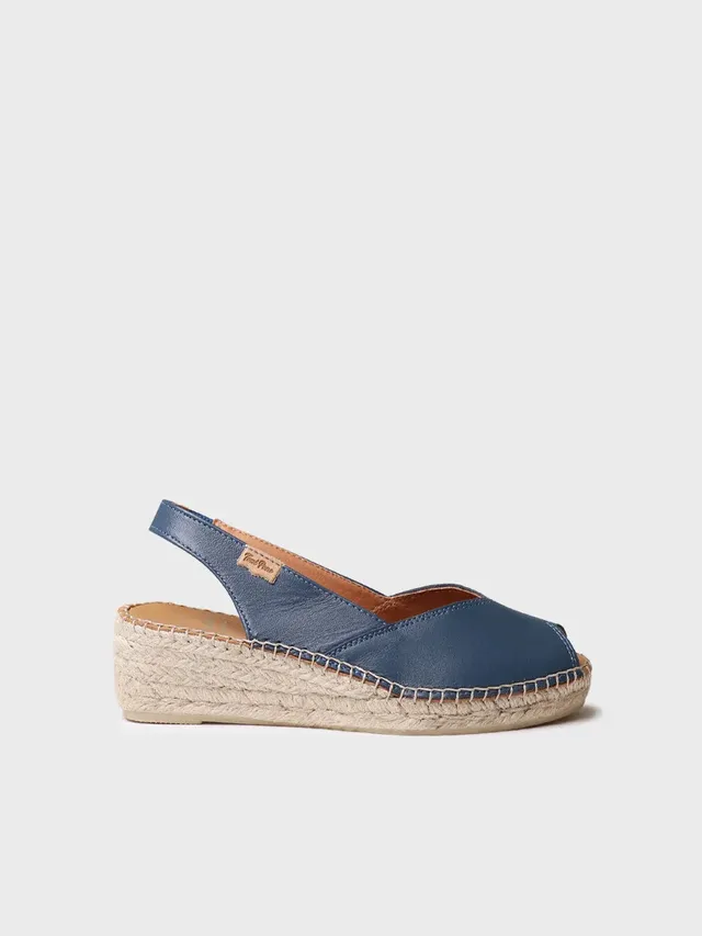 Toni Pons Bernia-P espadrilles compensées cuir