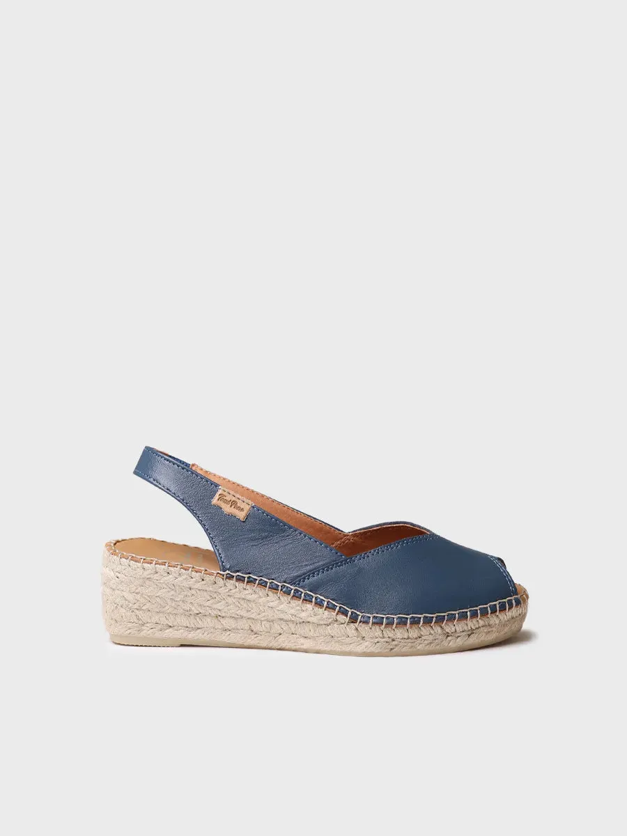 Toni Pons Bernia-P espadrilles compensées cuir