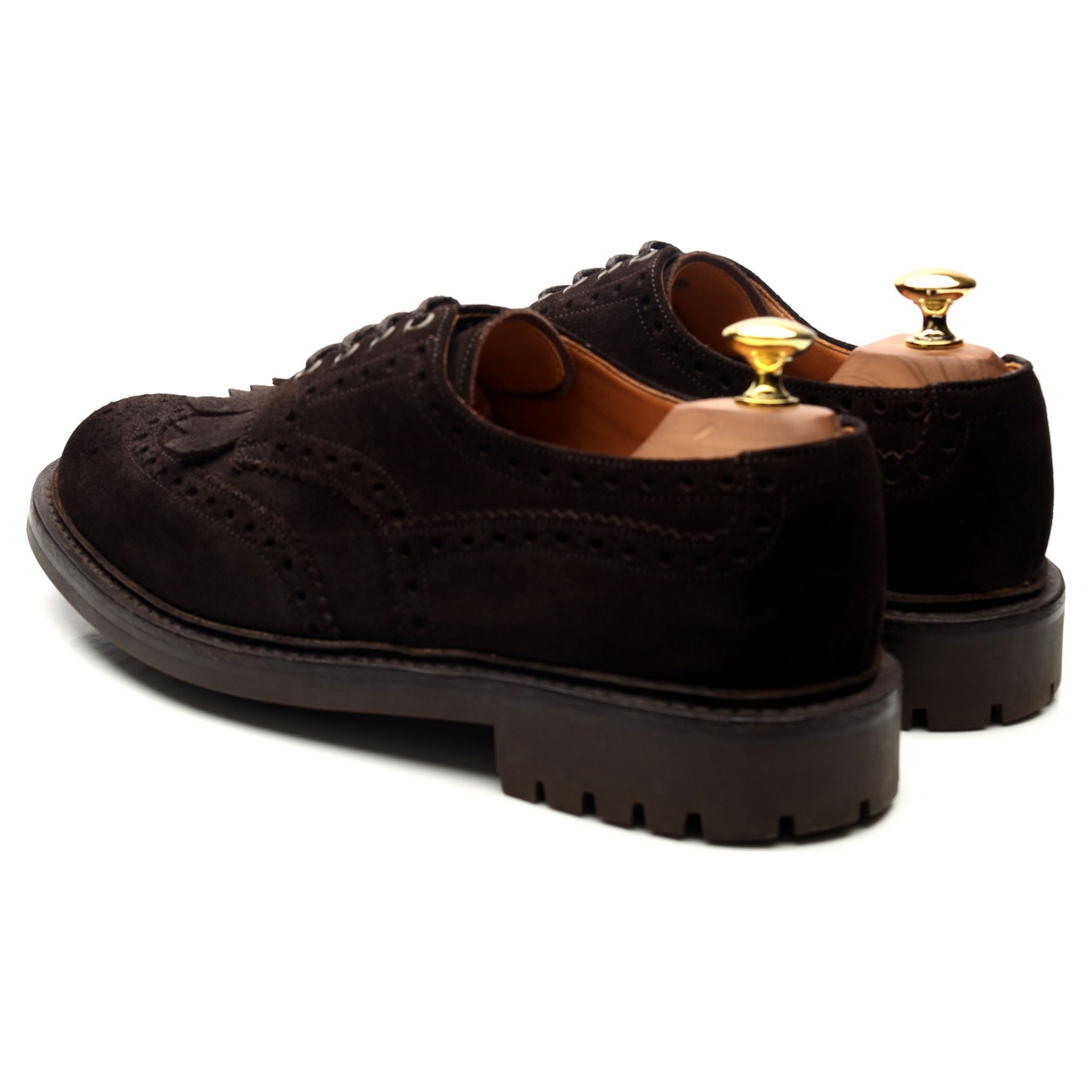 Church's Plowden derby suède marron pointure UK 8,5