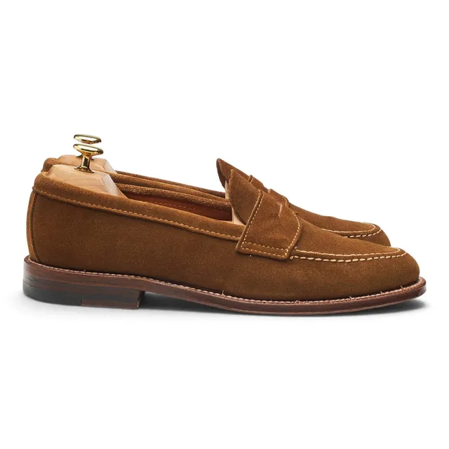Alden 62437 mocassins suède marron 8.5 UK