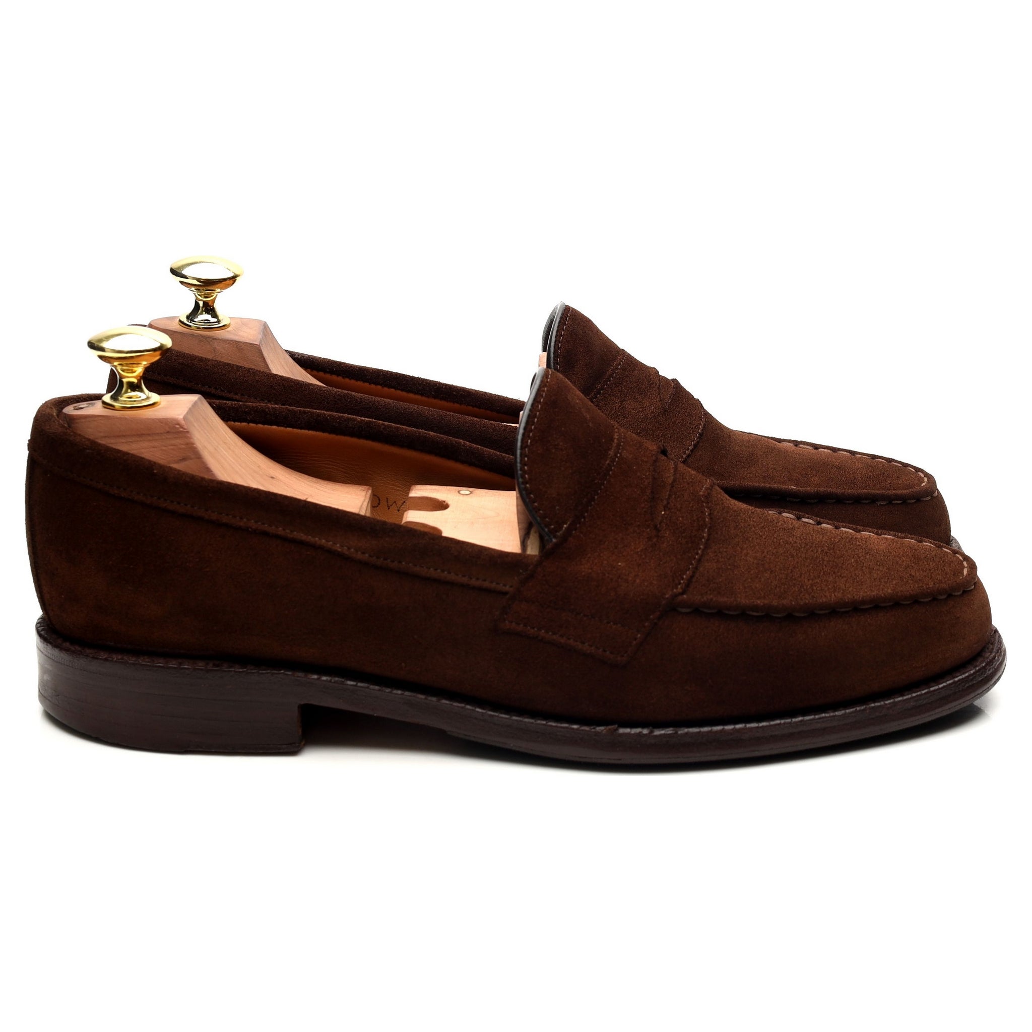 Cheaney Howard mocassins homme daim marron UK 7