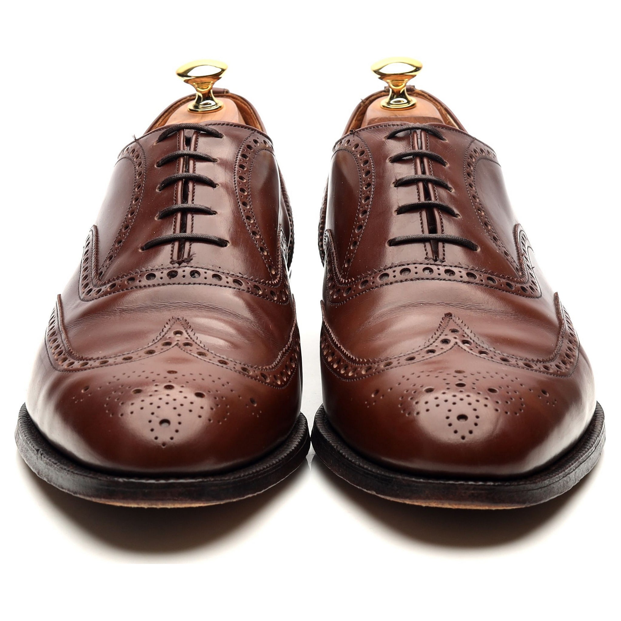 Church's Hickstead brogues cuir marron pointure 10 semelle cuir
