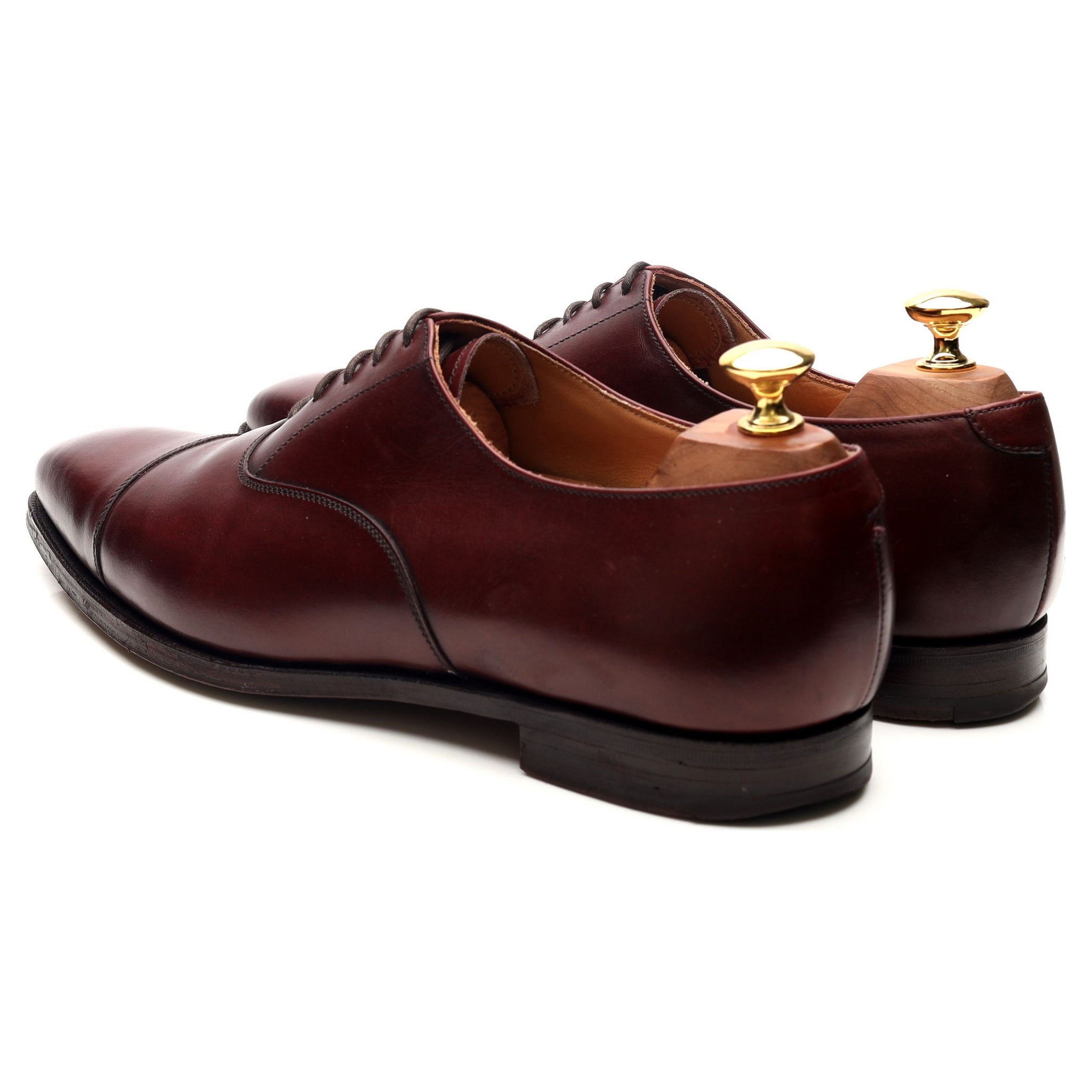 Crockett & Jones oxford cuir bordeaux pointure UK 8.5