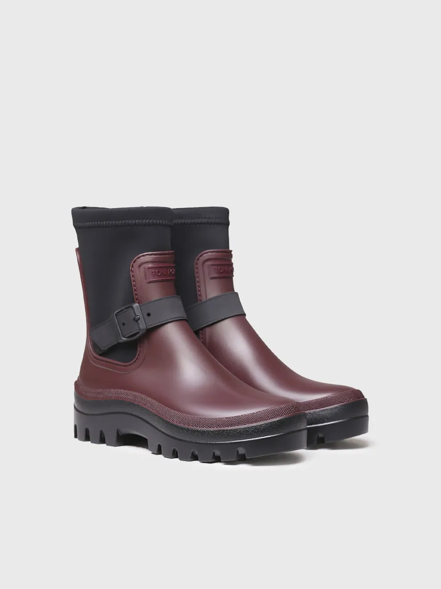 Toni Pons Canby botte de pluie femme vino talon 5 cm