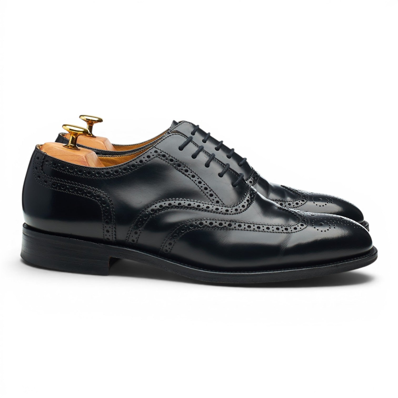Loake 758 oxford brogue cuir noir UK 8.5