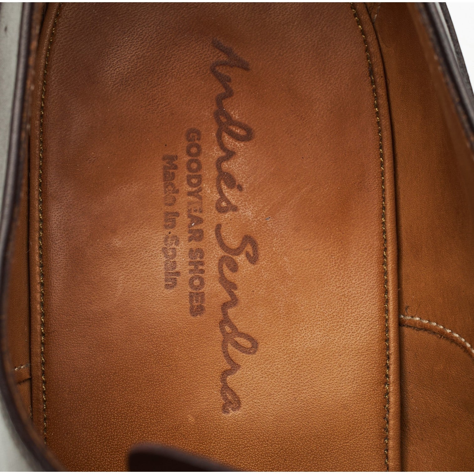 Andres Sendra 11780 oxford cuir marron UK 9