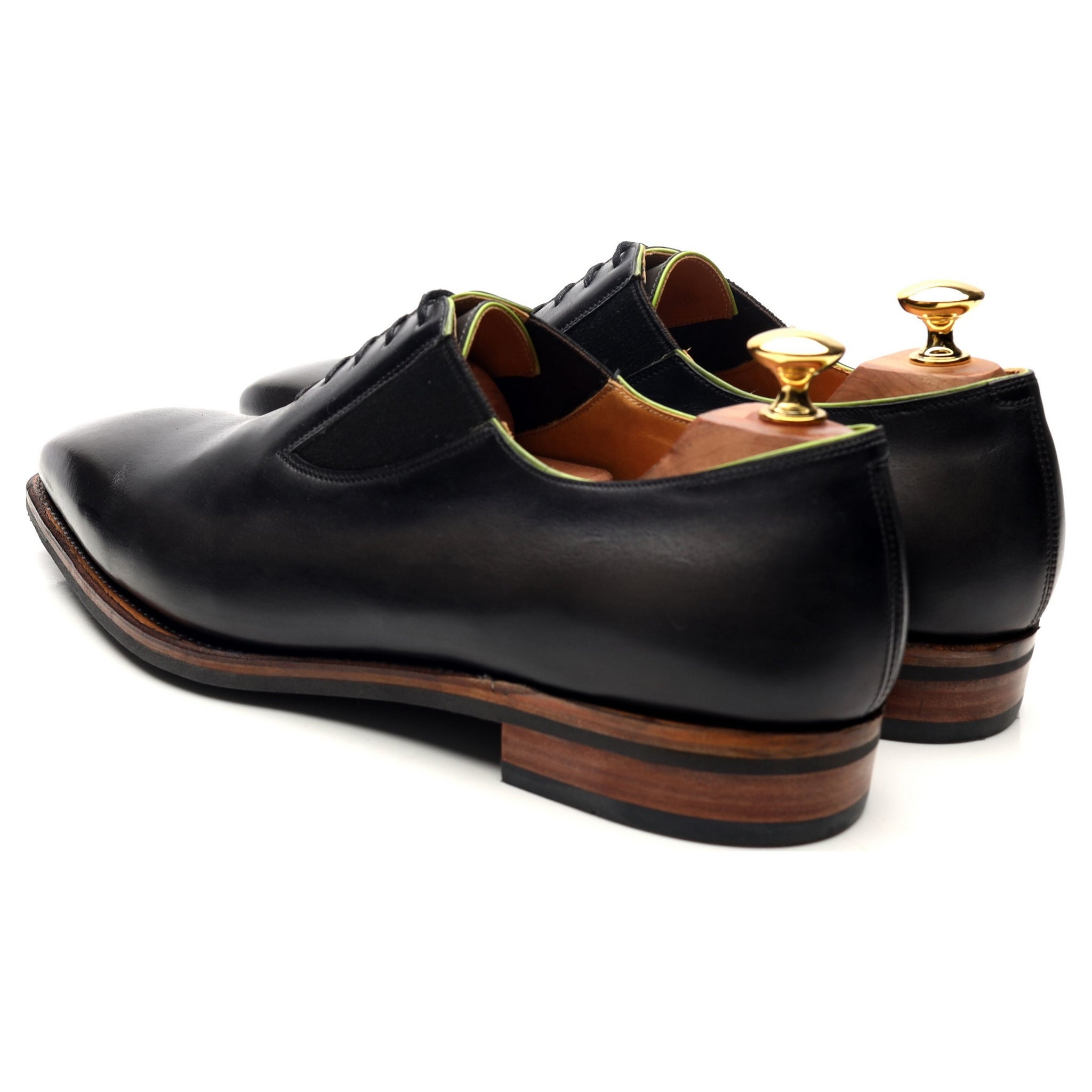 Corthay Easy Richelieu gris cuir pointure UK 9.5