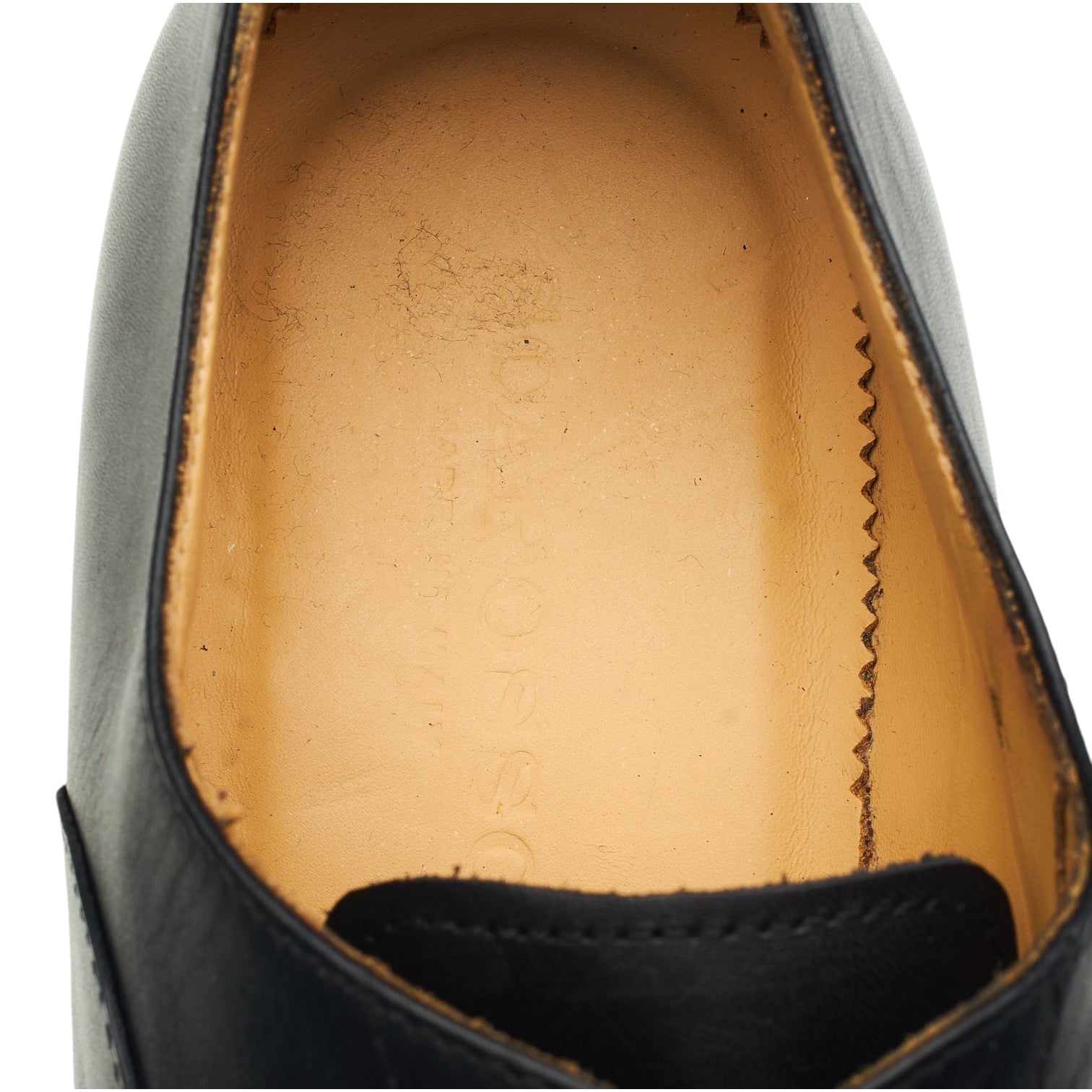 Scarosso Beaumont richelieu noir cuir pointure UK 6