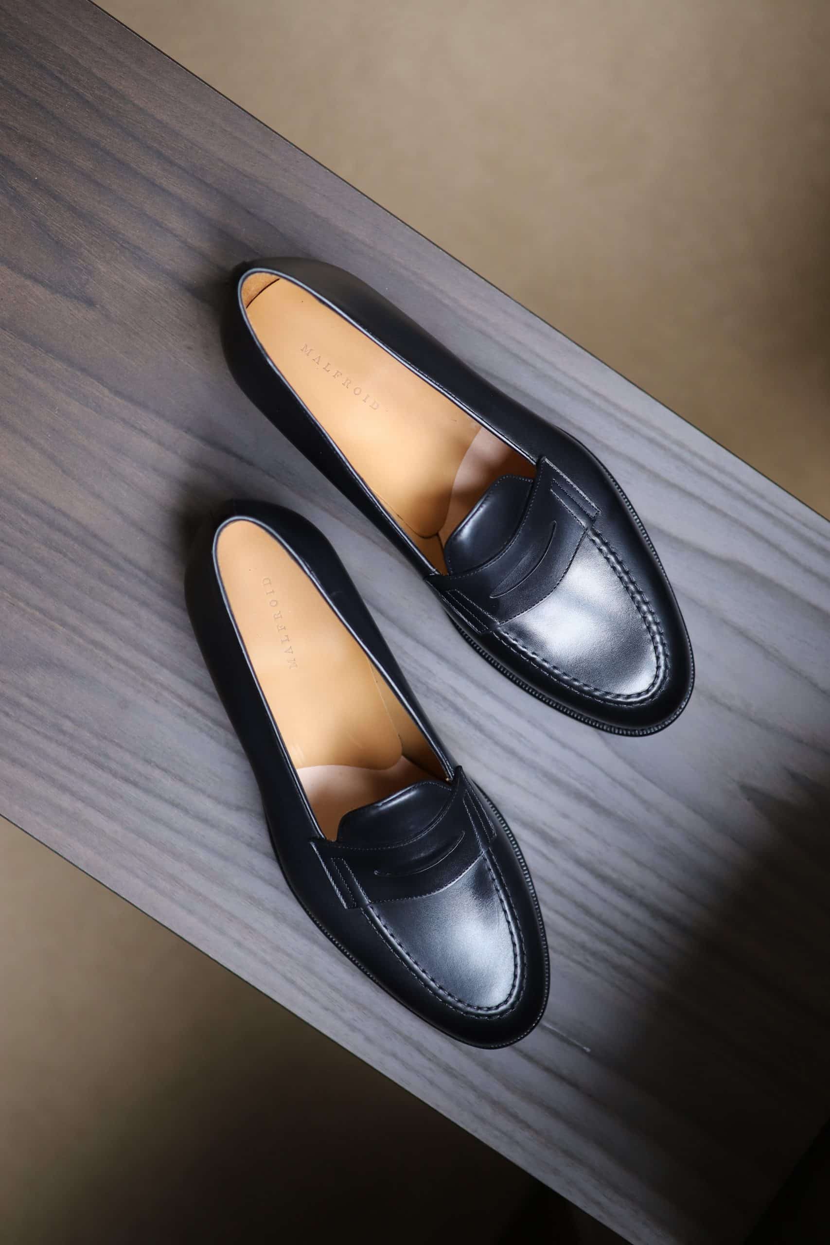 Malfroid Newport mocassin penny cuir