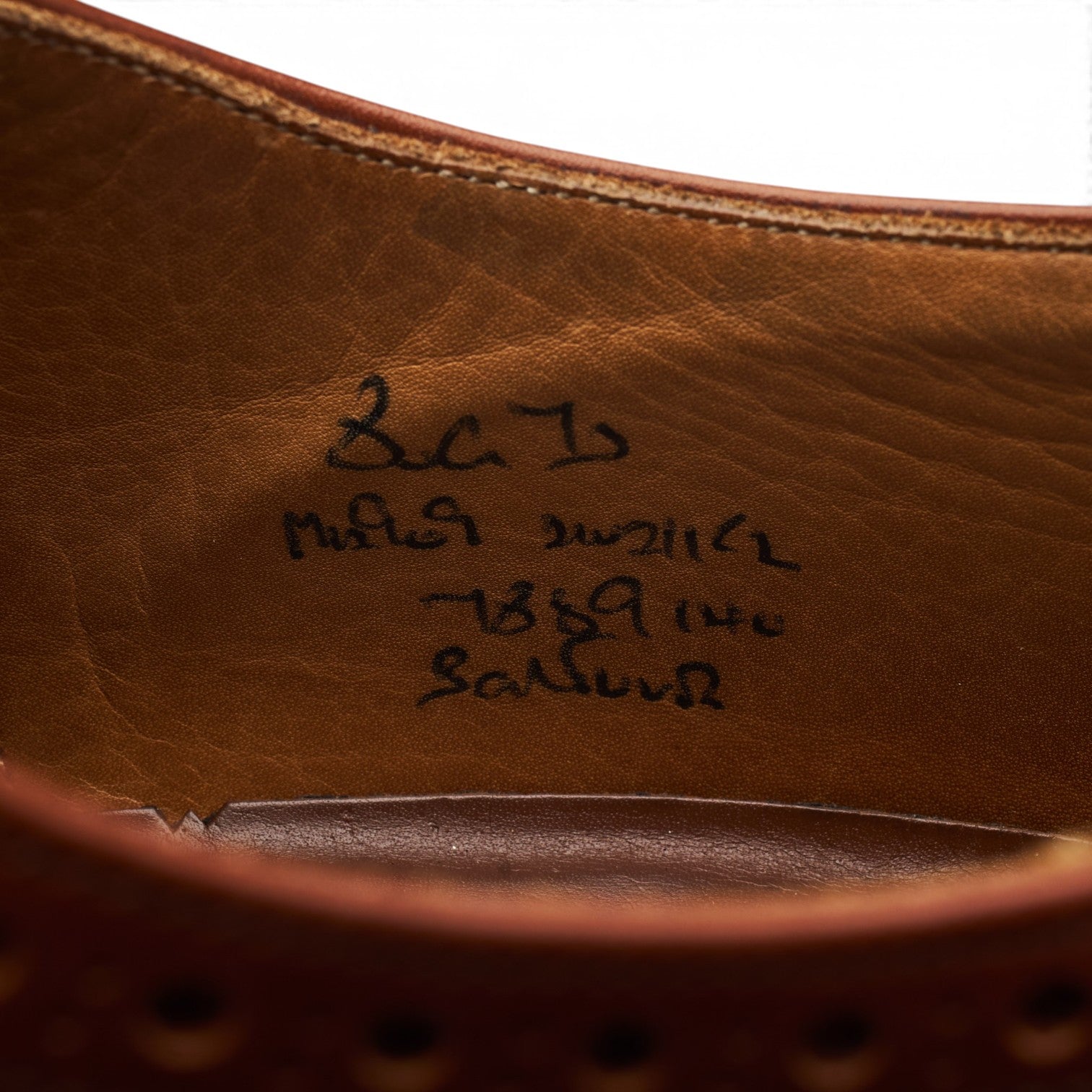 Church's Balfour richelieu cuir marron pointure UK 8