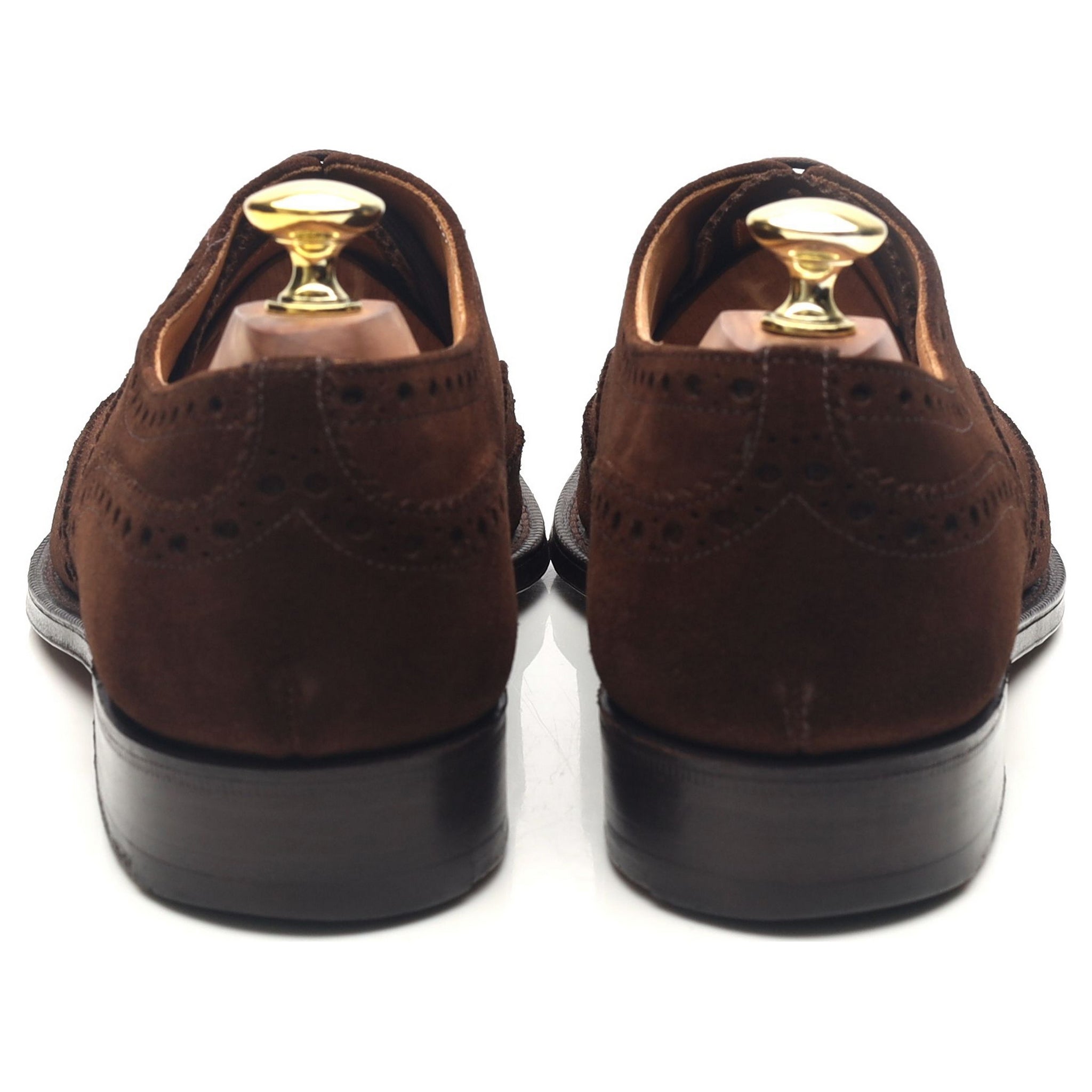 Church's Chetwynd brogues suède marron foncé UK 7.5