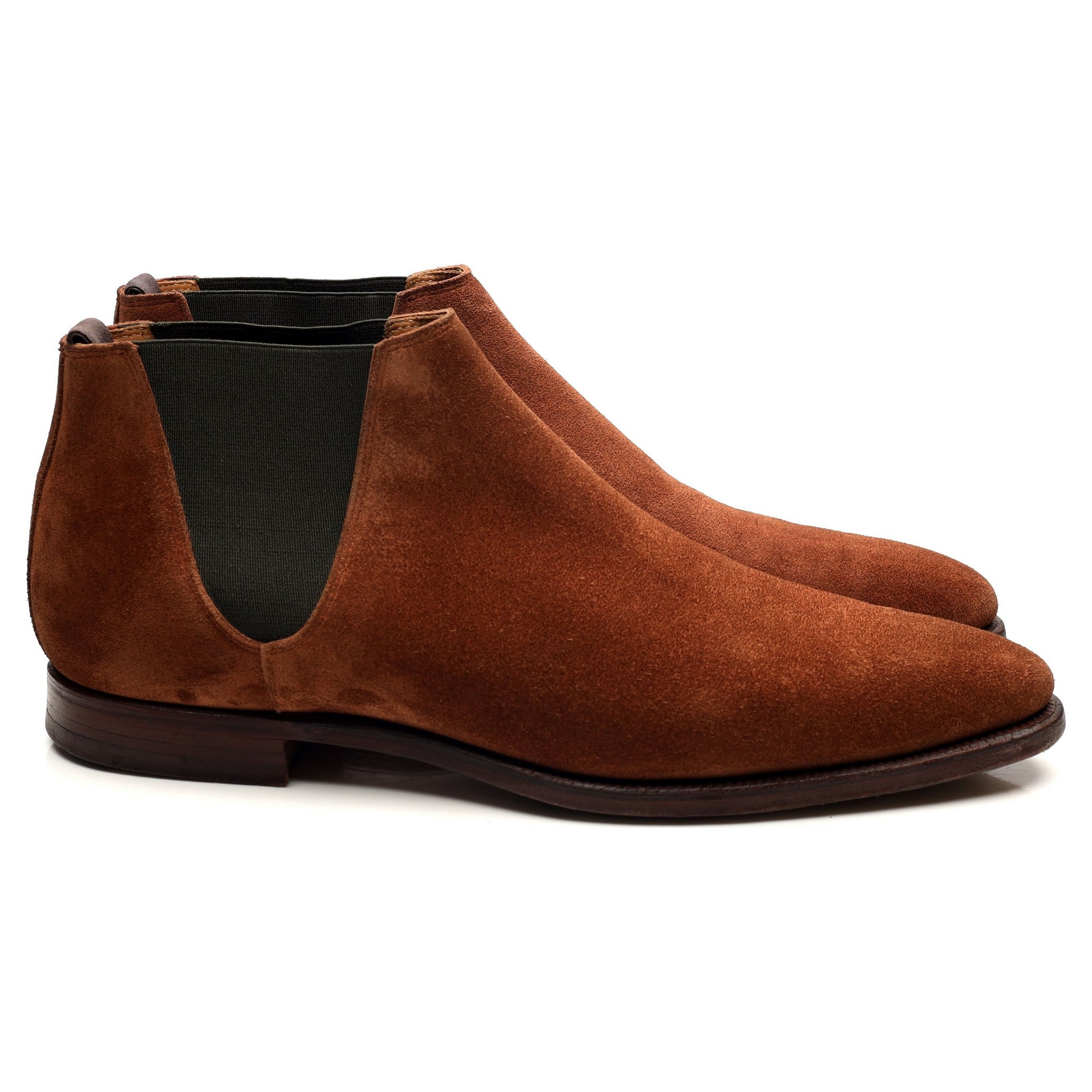 Crockett & Jones Cranford 3 boots daim UK 7