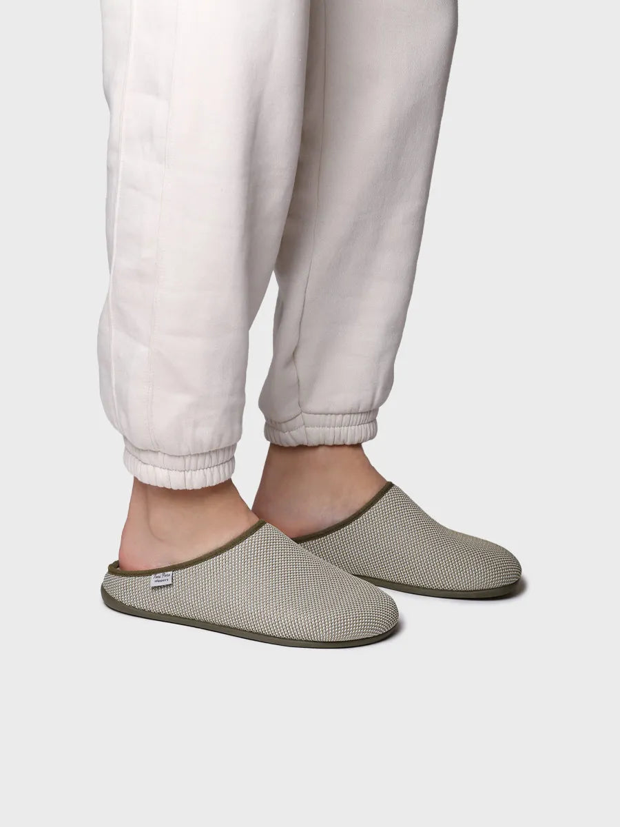 Toni Pons Nash-JO sabot pantoufle homme kaki vegan