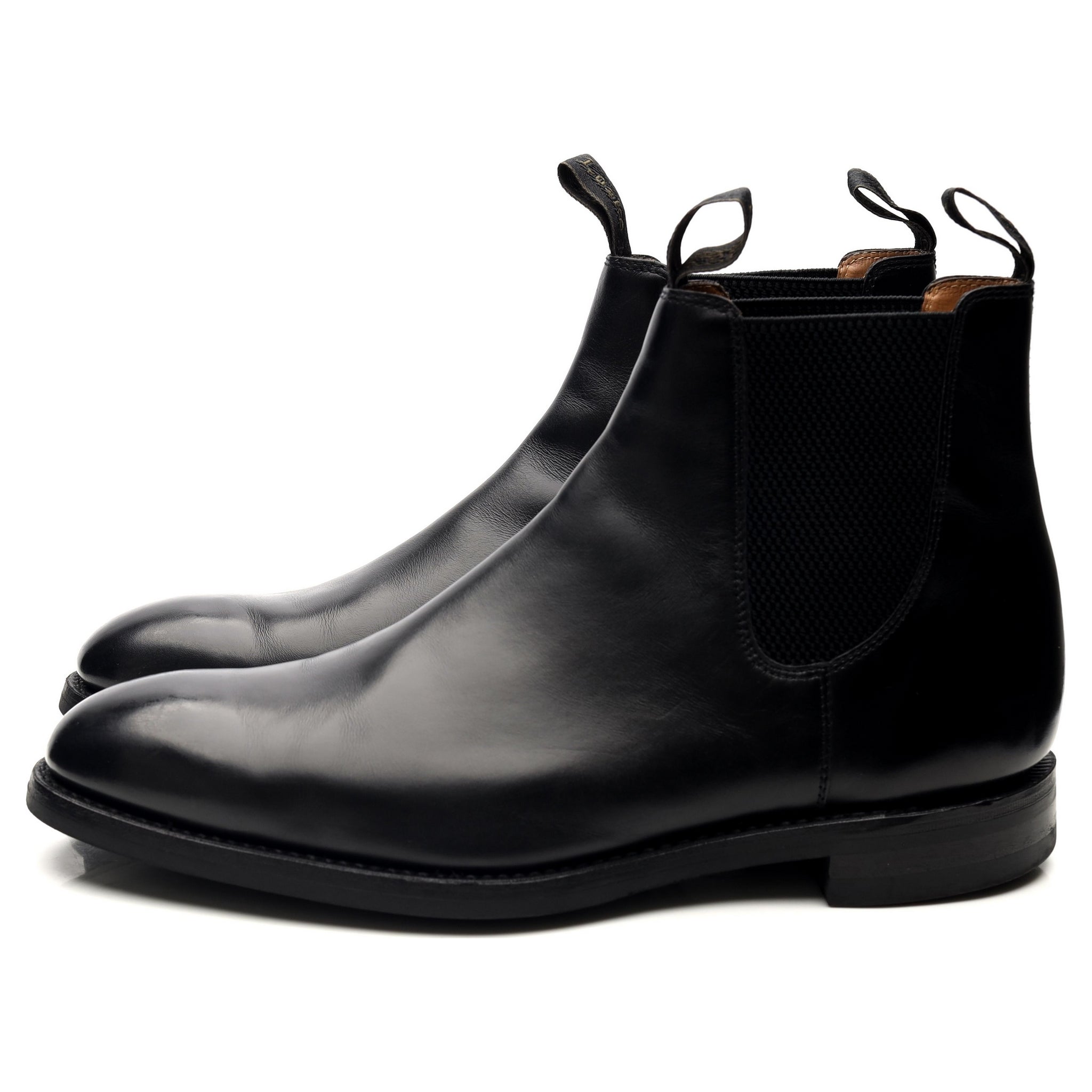 Loake 1880 Chatsworth bottines chelsea cuir noir UK 11