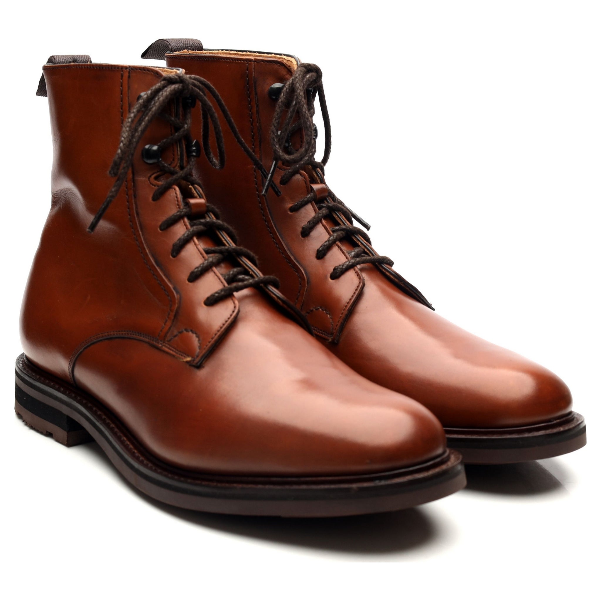 Church's Wootton bottines derby cuir noyer 9.5
