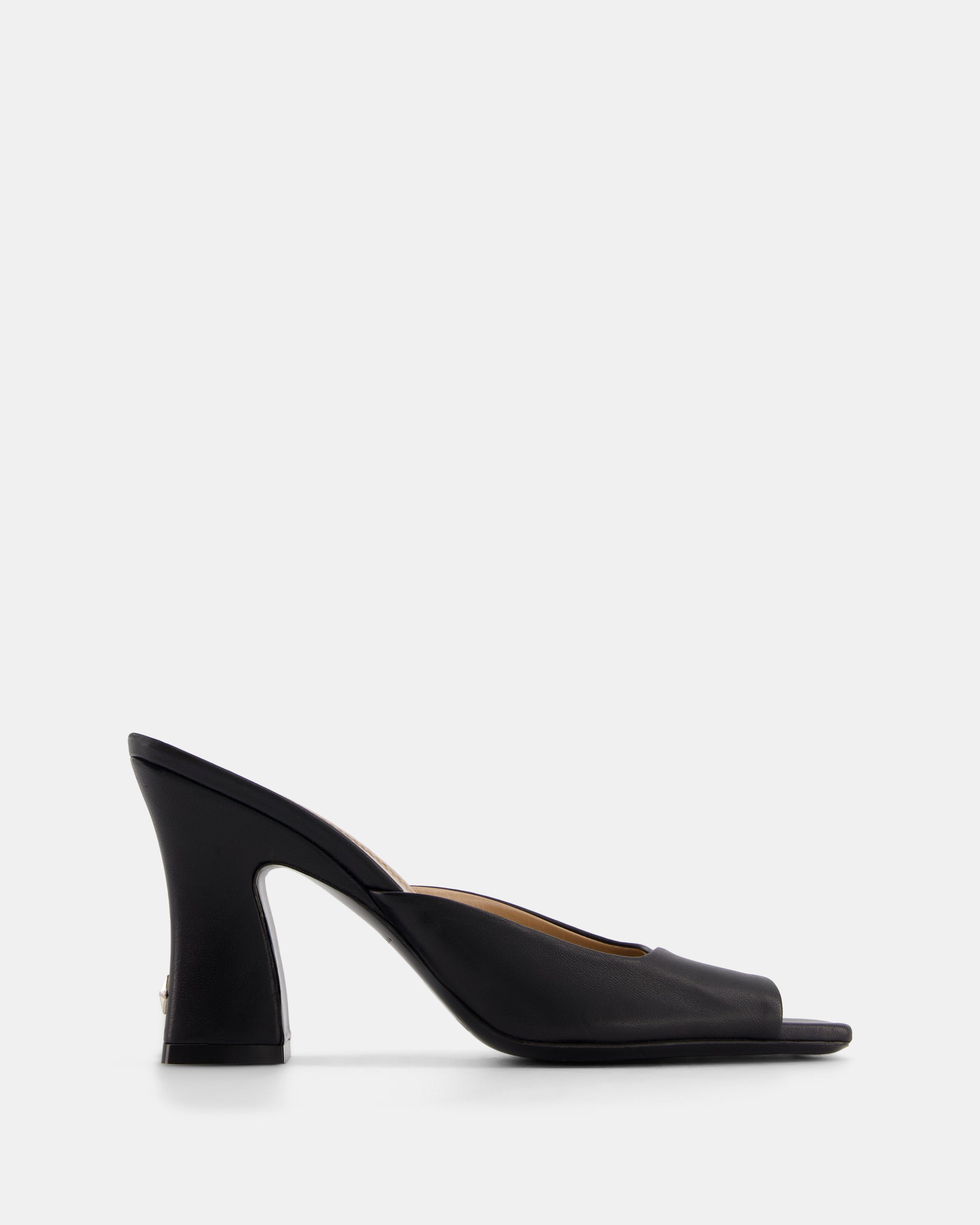 Nodaleto Nodstalgia Brooke mules noir nappa talon 9 cm