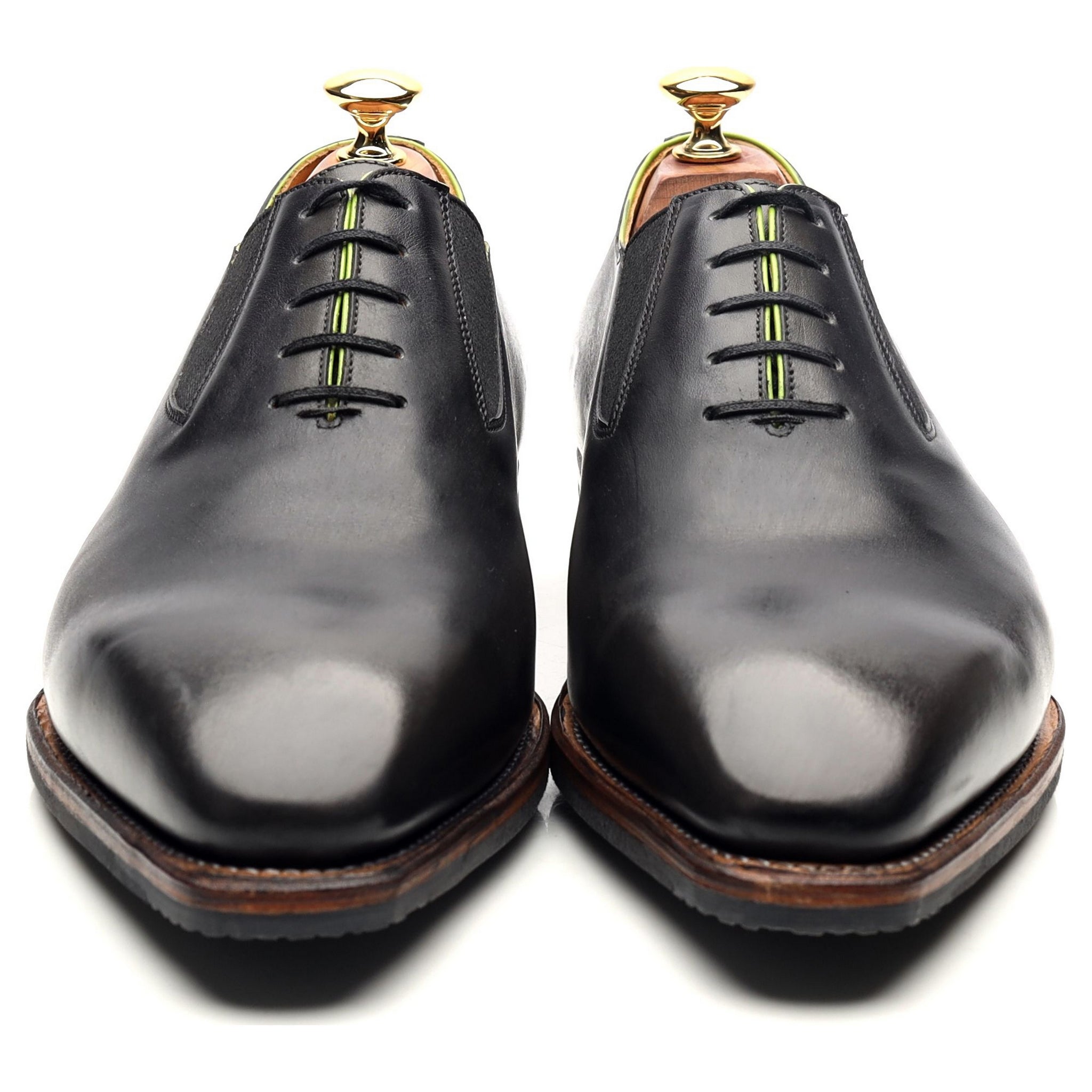Corthay Easy Richelieu gris cuir pointure UK 9.5