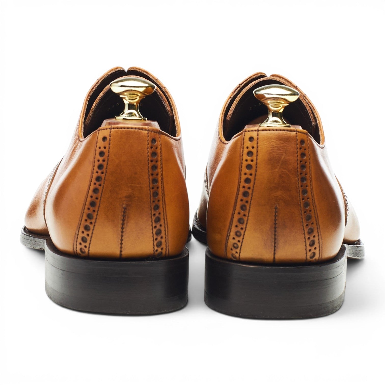 Barker Flynn oxford brogues cuir marron UK 7.5