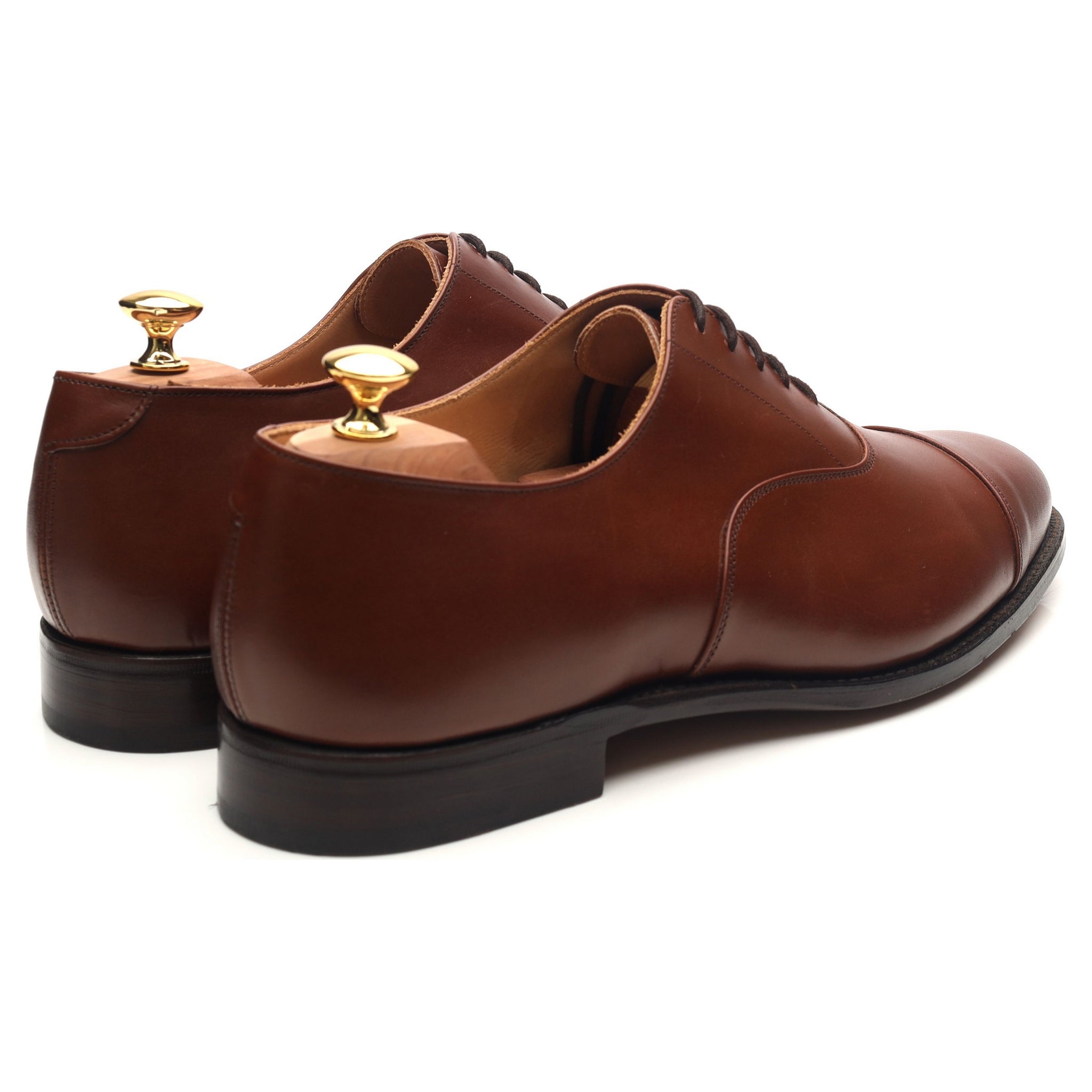 Tricker's Henley chaussures oxford cuir marron UK 11.5