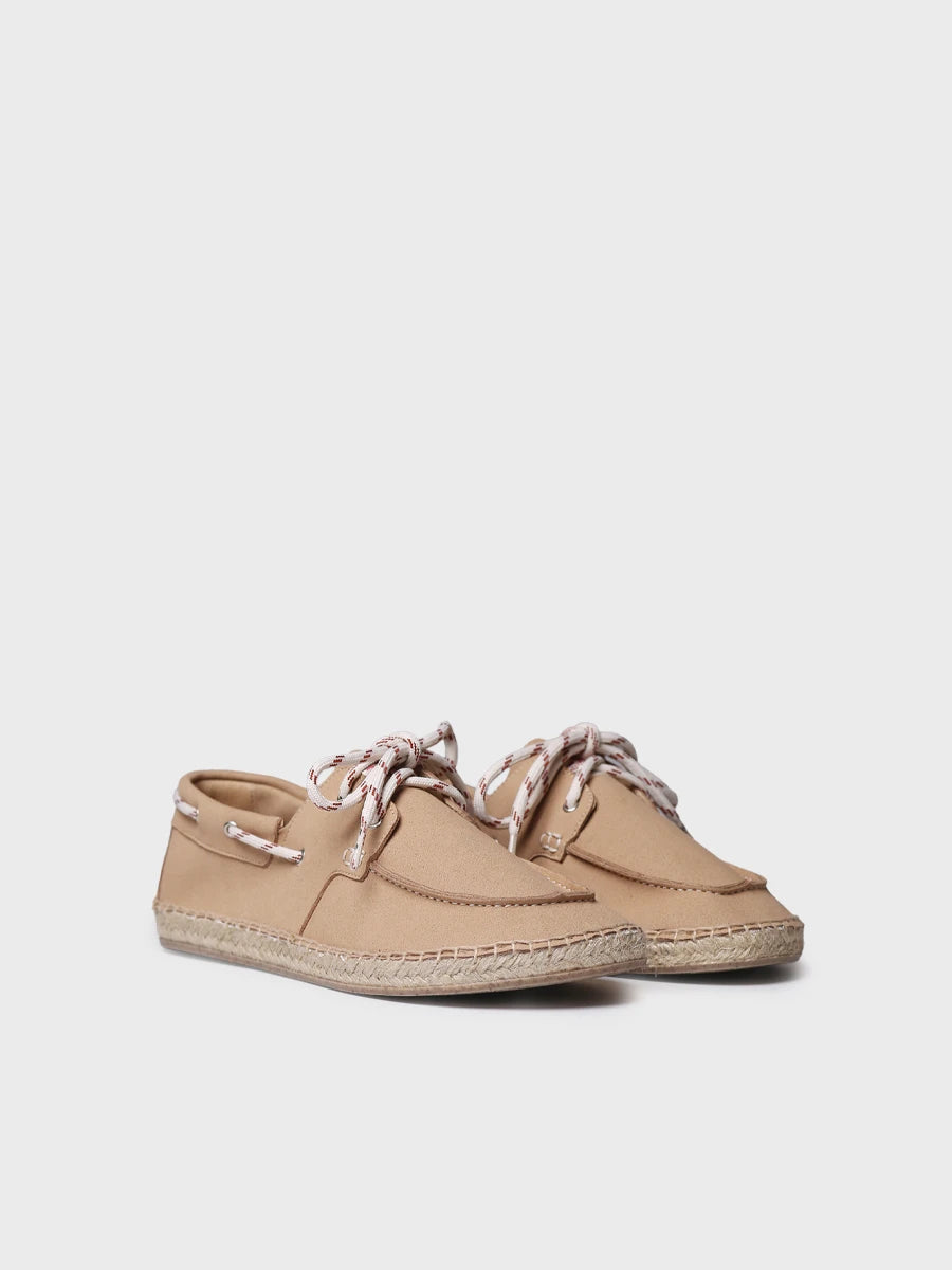 Toni Pons 026 Jute espadrille barefoot cuir lacets