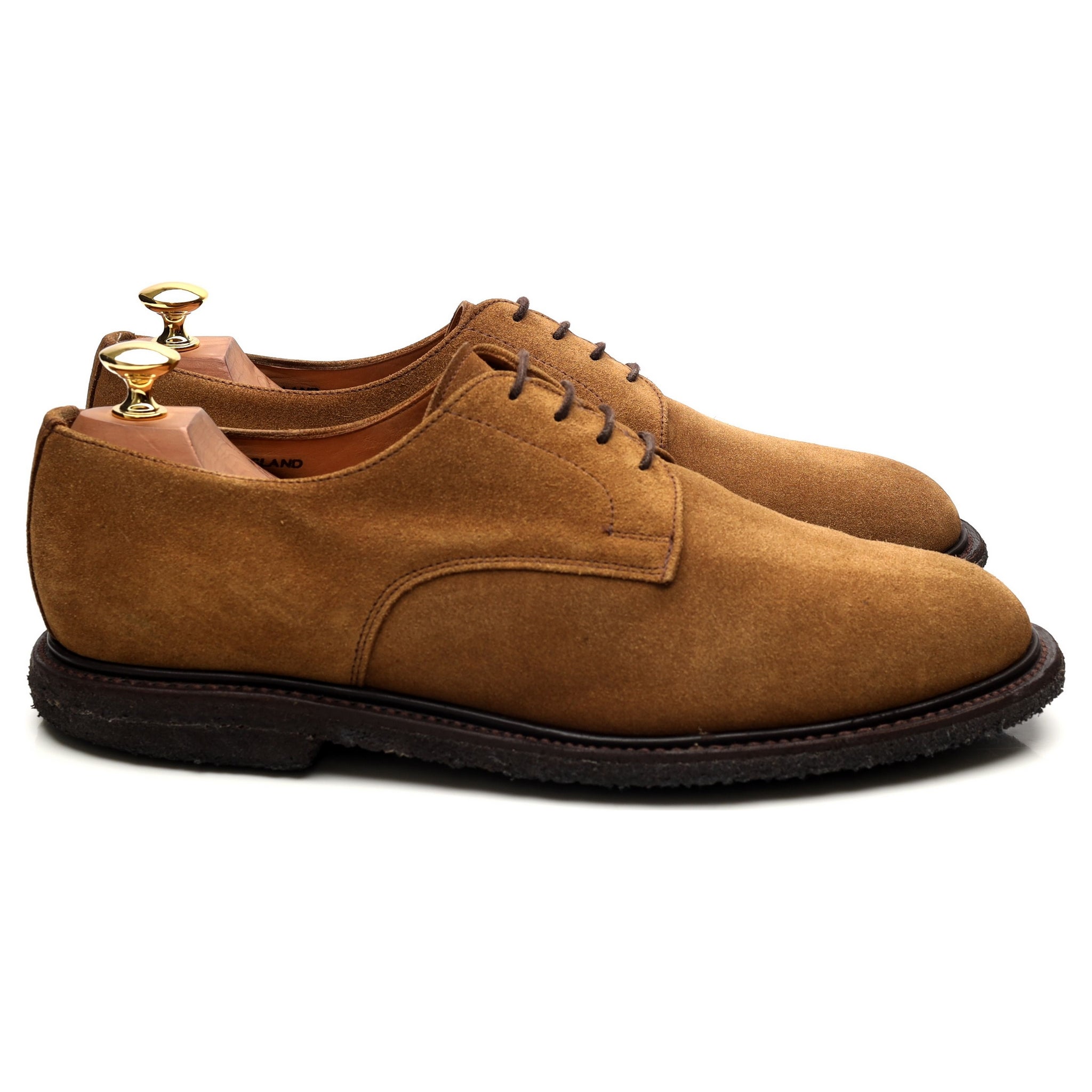 Sanders Archie derby daim marron pointure 9.5