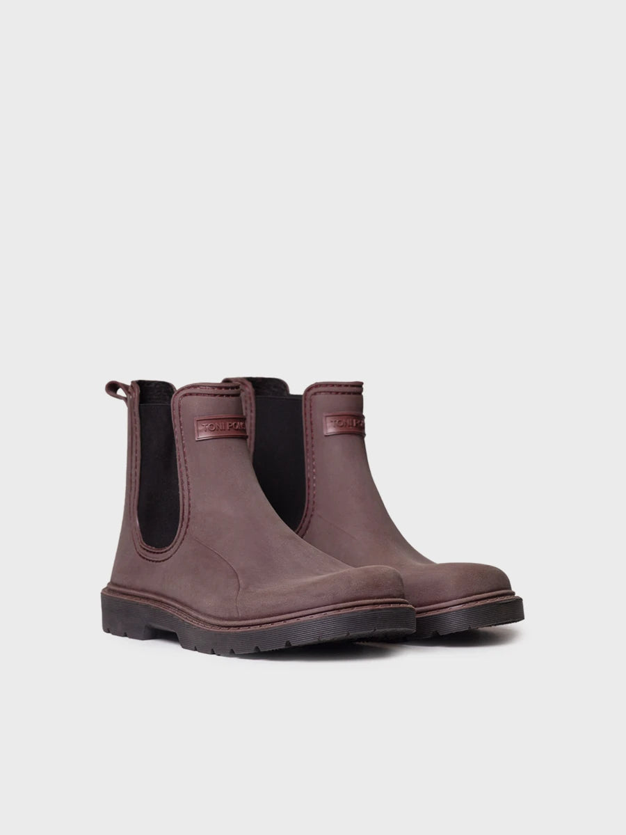 Toni Pons Cheryl bottines pluie caoutchouc barefoot