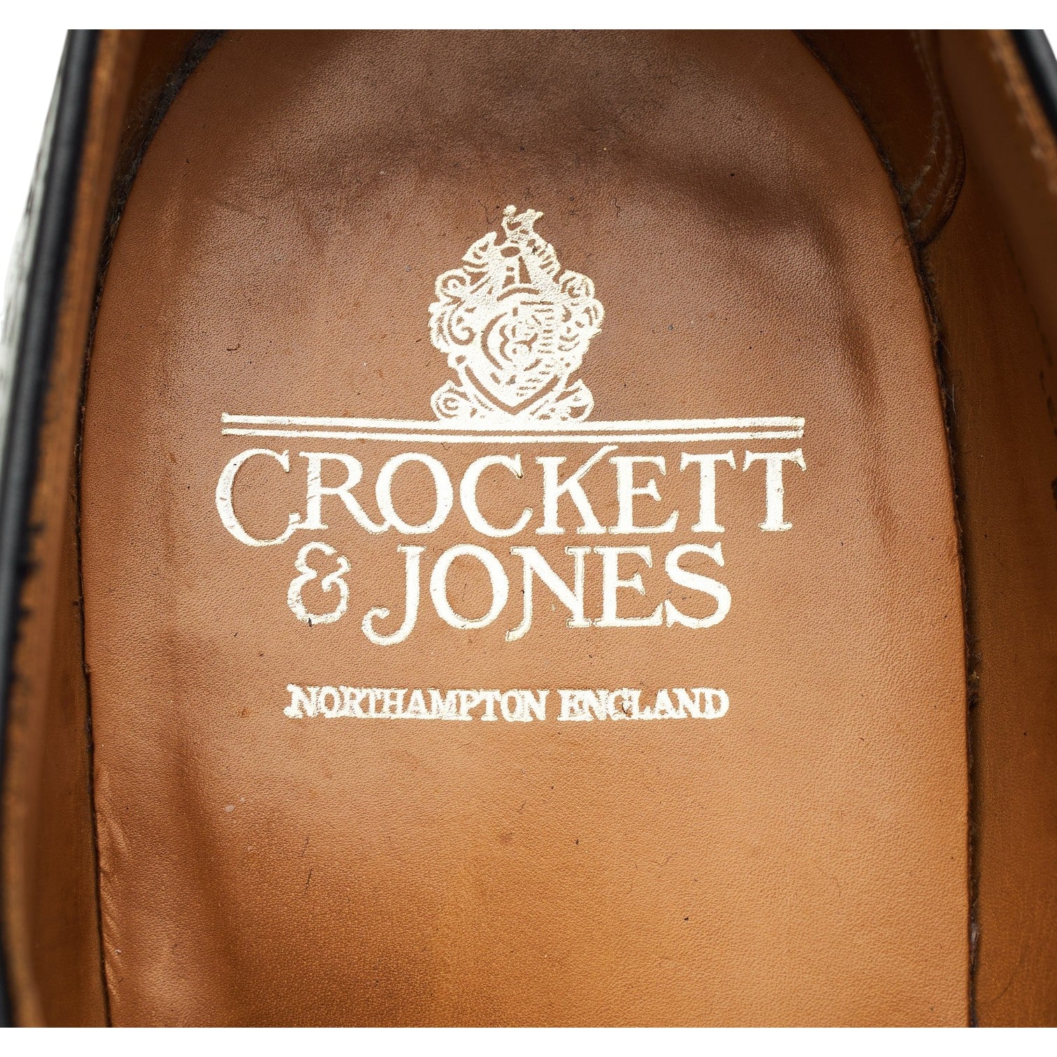 Crockett & Jones Finsbury oxford cuir noir pointure UK 8