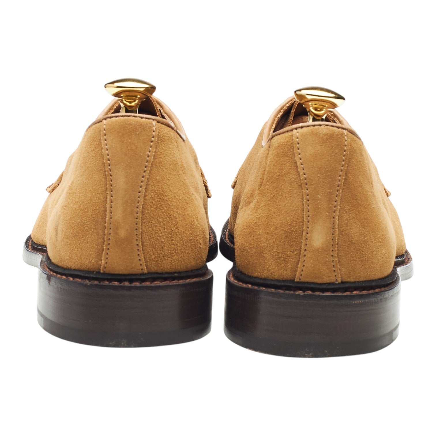 Tricker's Robert derby suède beige UK 6.5