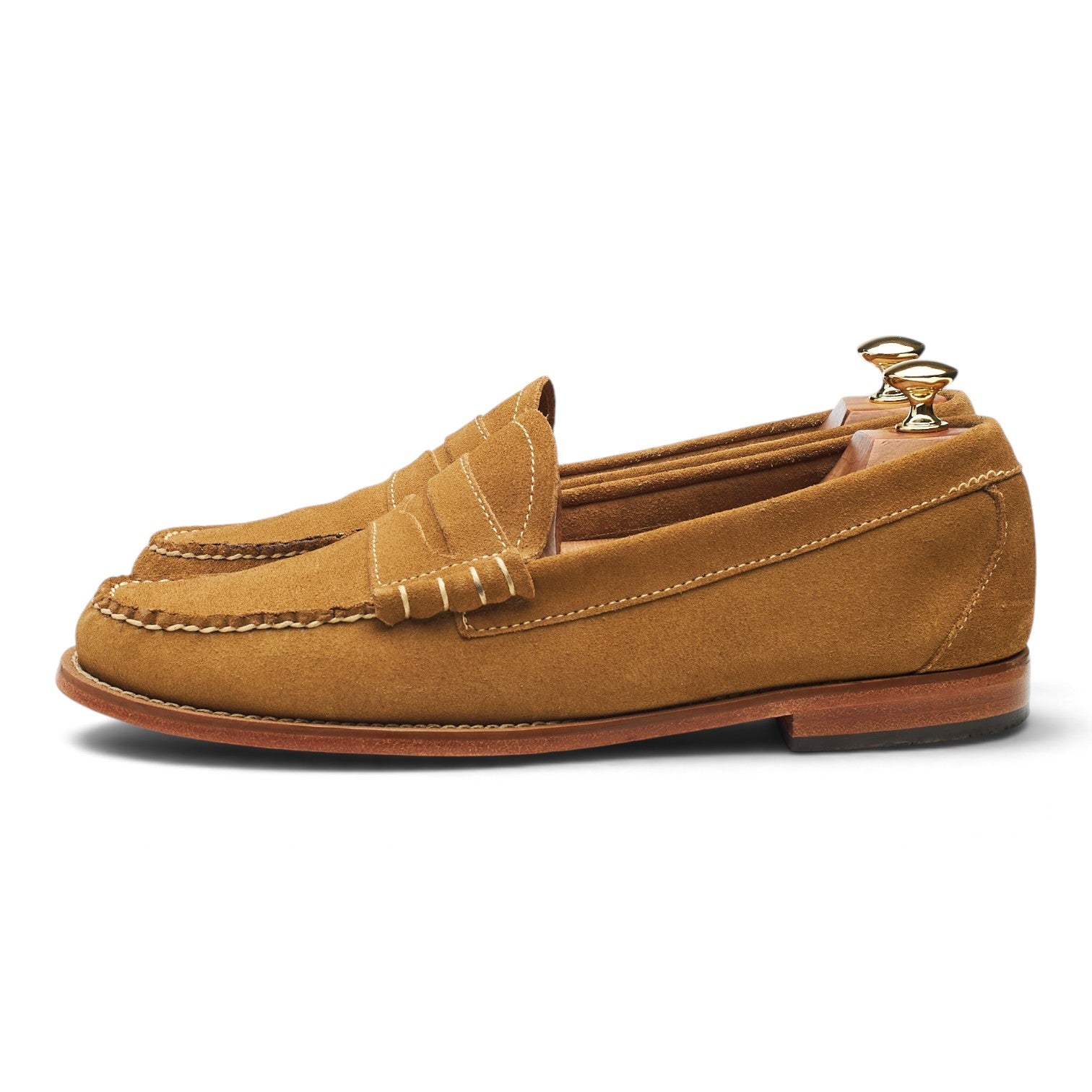 G.H. Bass Weejuns mocassin suède marron pointure UK 9,5