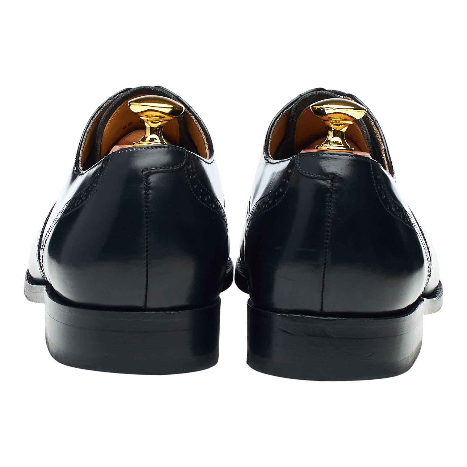 Barker Alfred richelieu cuir noir UK 7.5 large