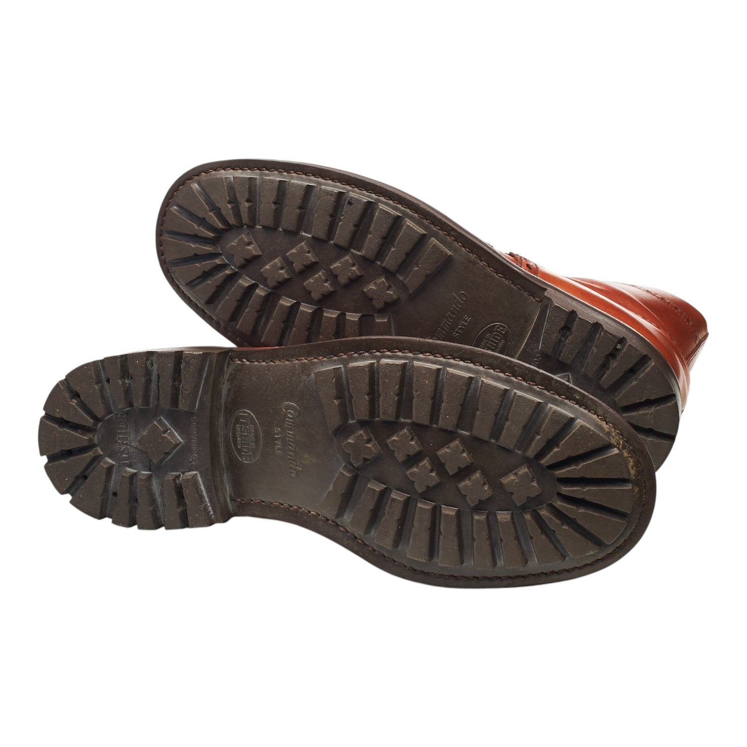 Alfred Sargent Grasmere bottes brogue cuir marron UK 7