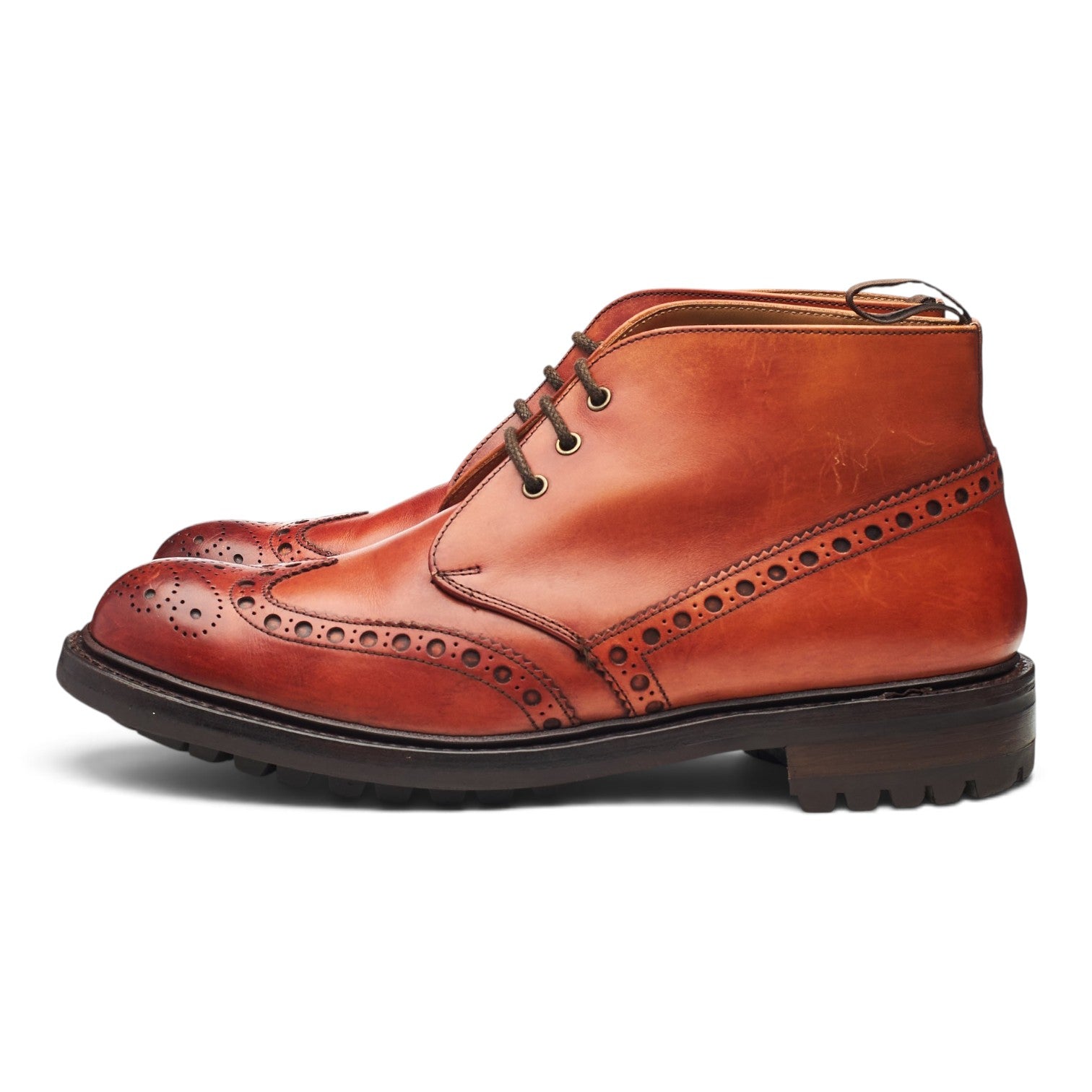 Cheaney Adur boots cuir marron UK 9 chukka