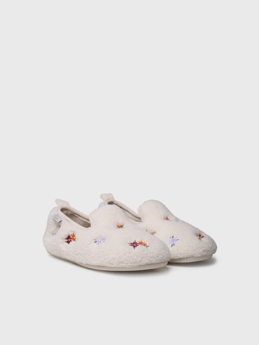 Toni Pons Maily-BB mule fourrée brodée femme