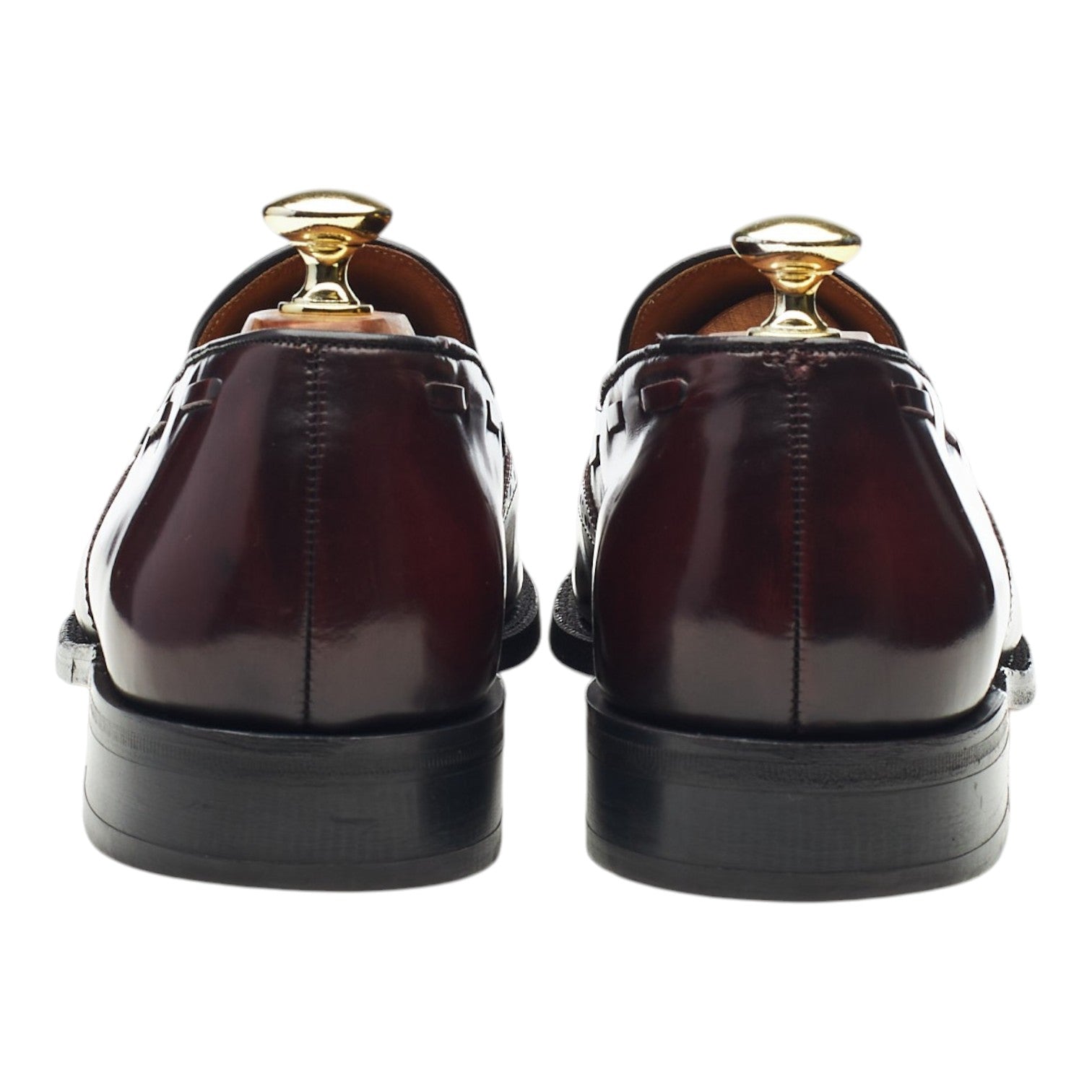 Barker Clive mocassin cuir bordeaux 7 UK
