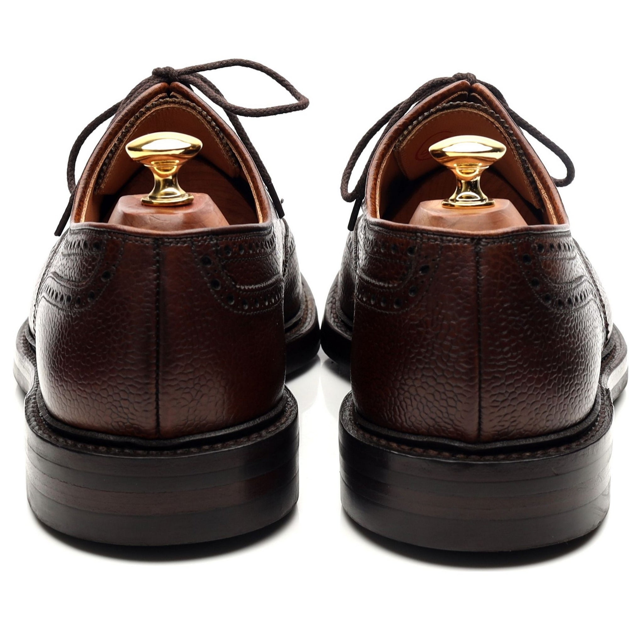 Crockett & Jones Pembroke derbies cuir marron UK 9.5