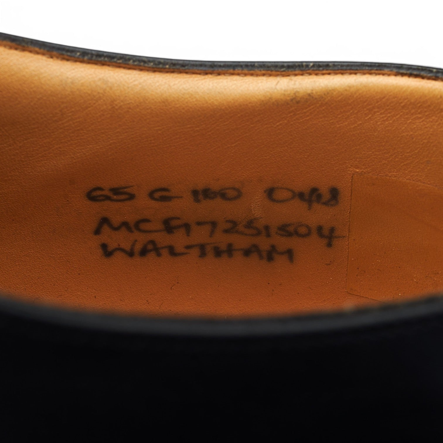 Church's Waltham oxford cuir noir pointure 6,5