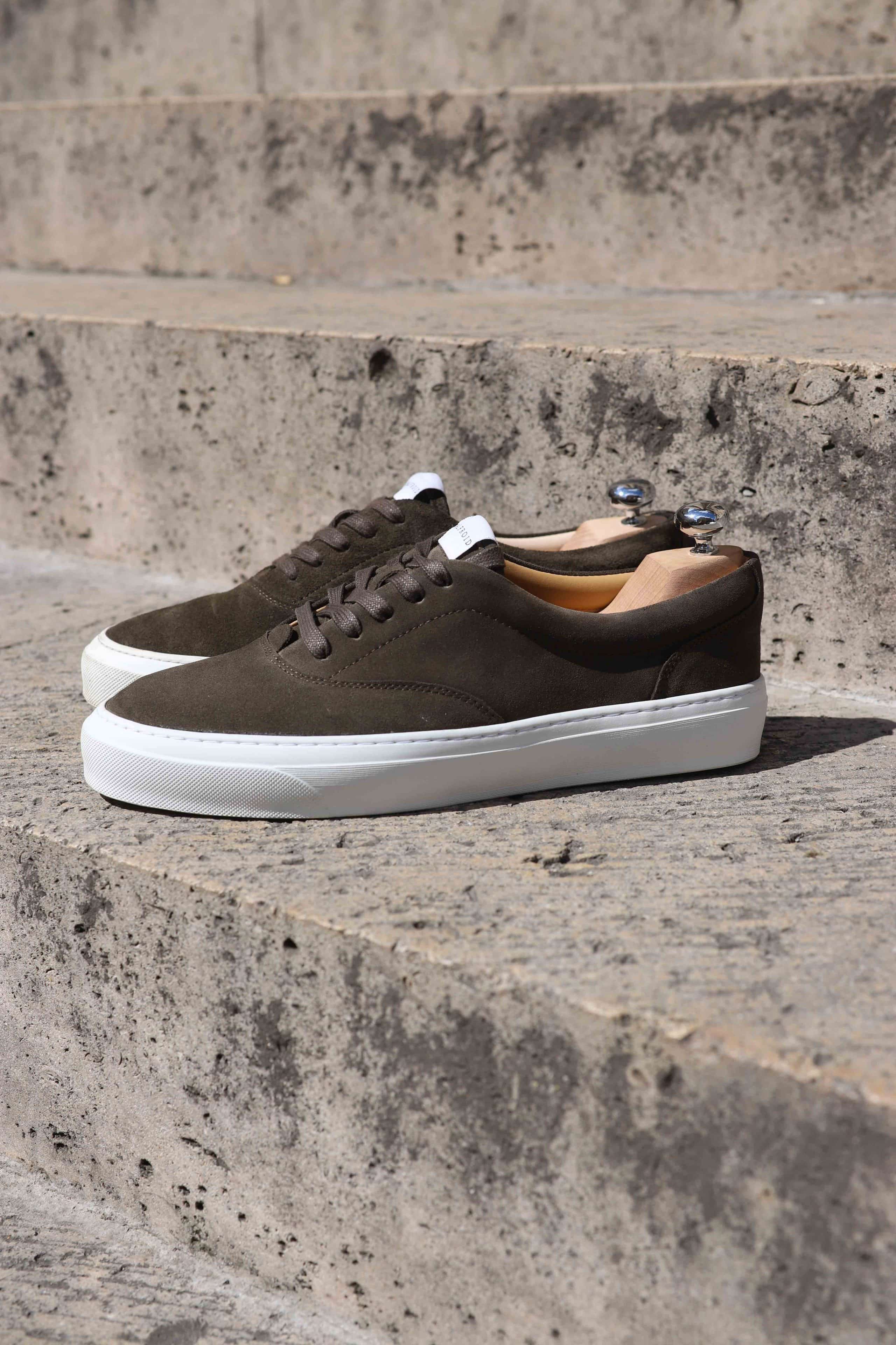 Malfroid n°421 sneakers cuir blanc
