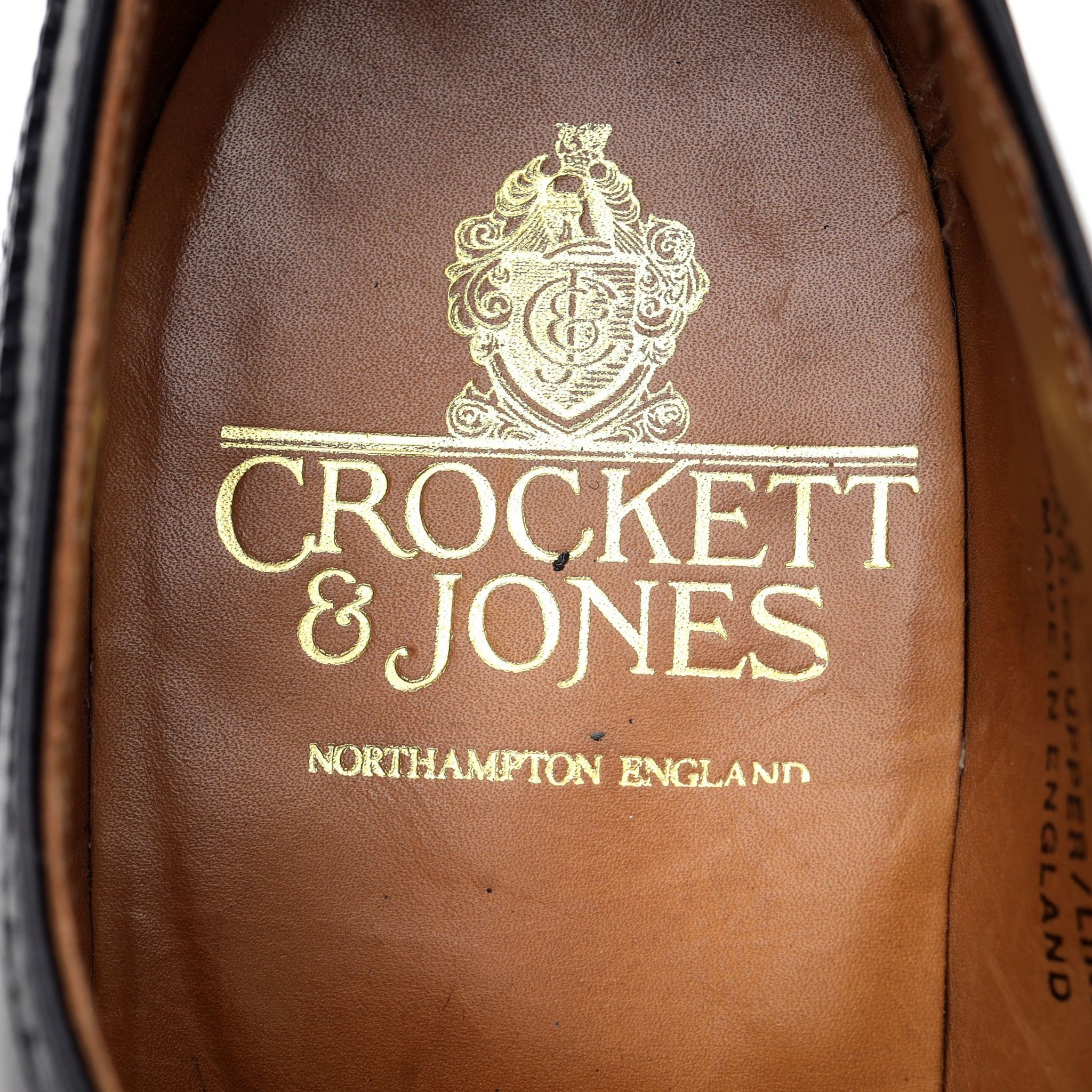 Crockett & Jones Ludgate oxford cuir noir UK 6,5