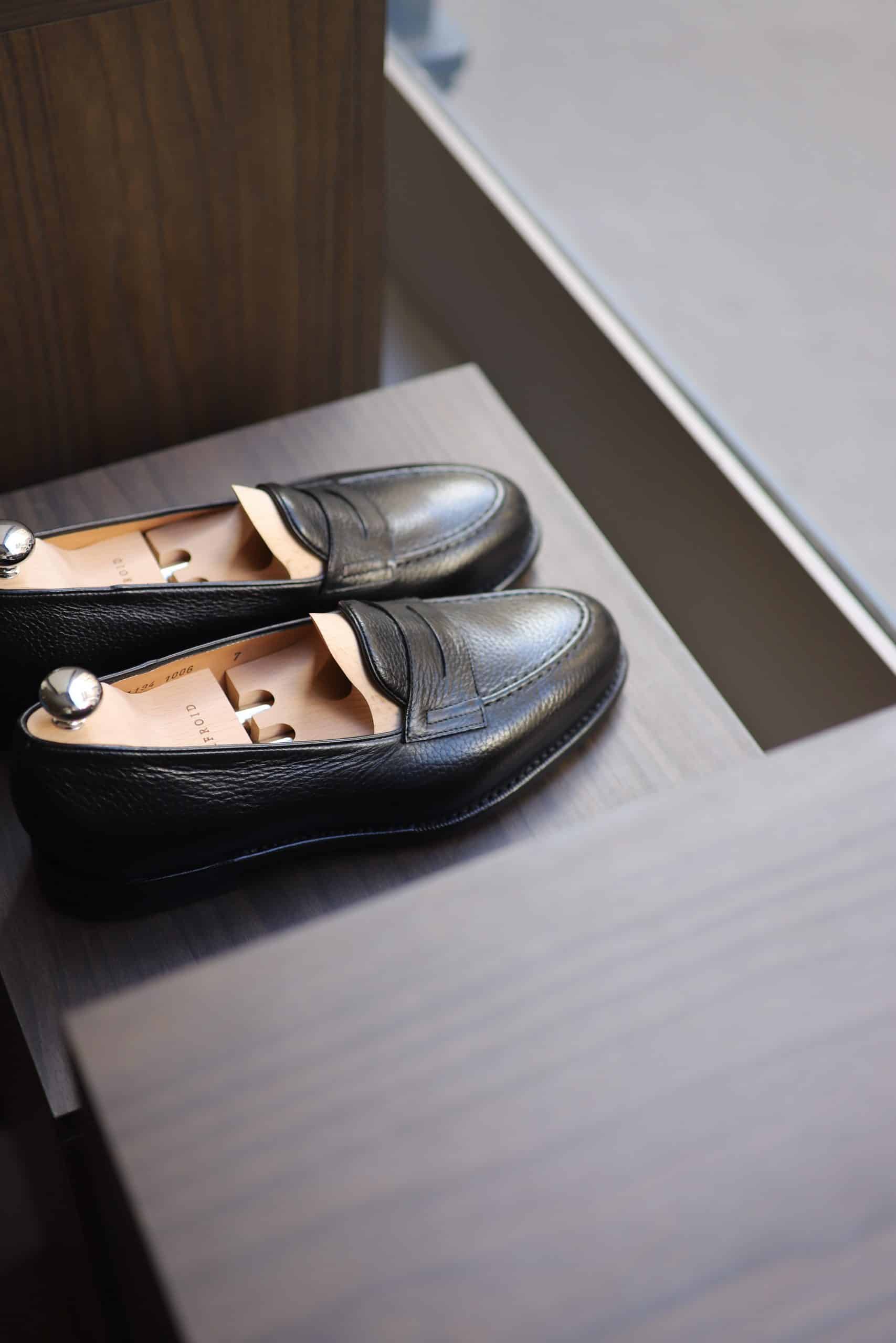 Malfroid Newport mocassin cuir grainé