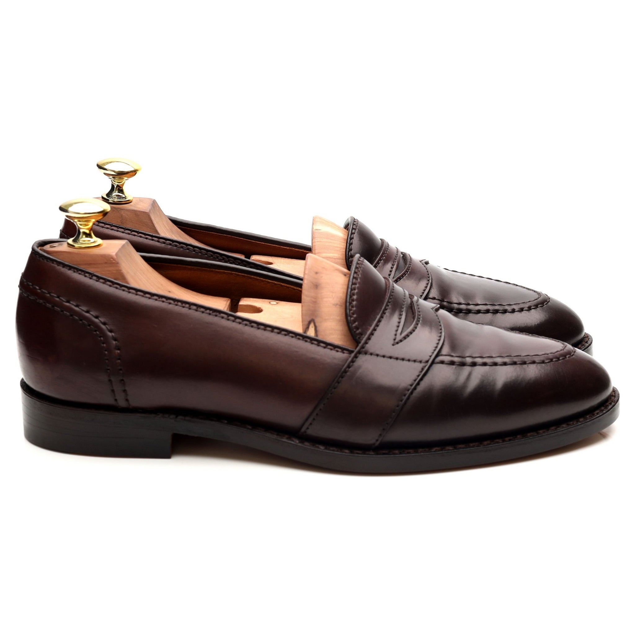 Alden 684 mocassins cordovan bordeaux pointure 7.5 UK