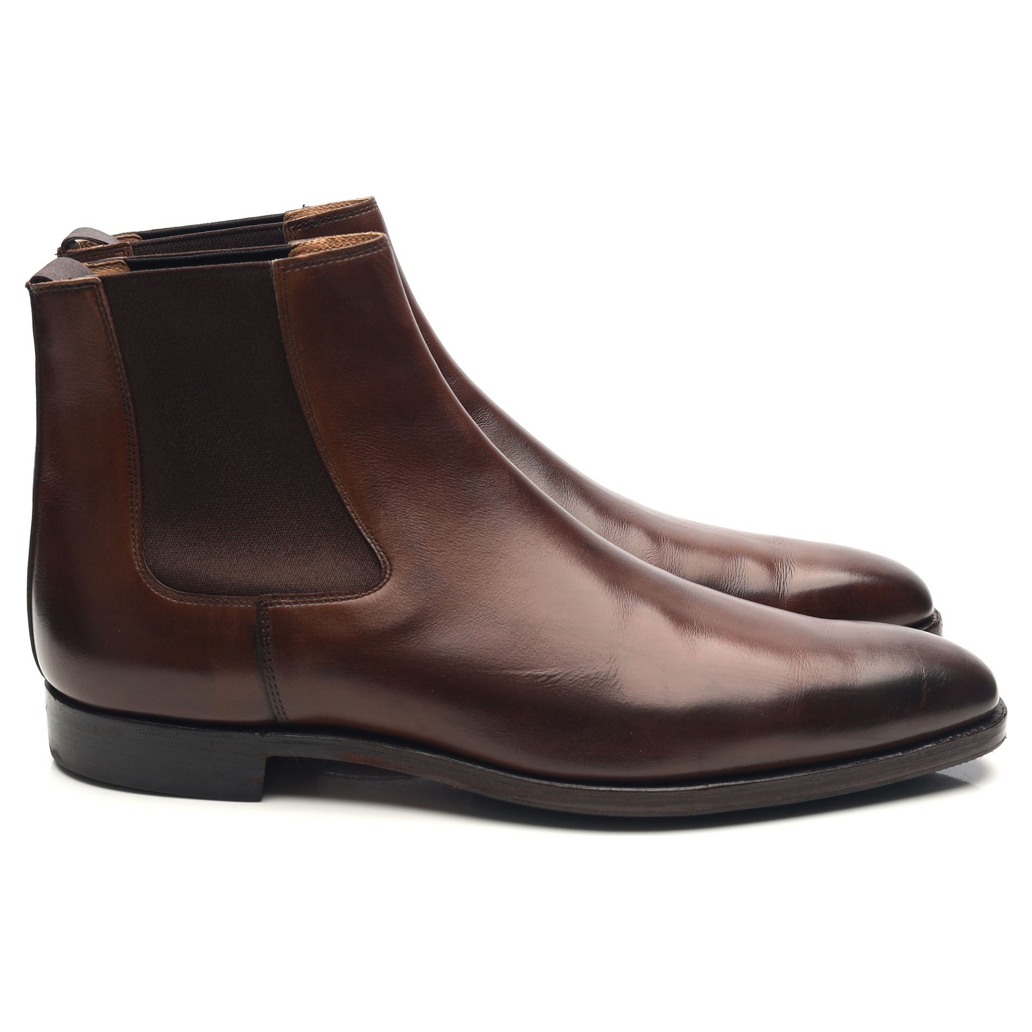 Crockett & Jones Lingfield chelsea boots cuir marron UK 7