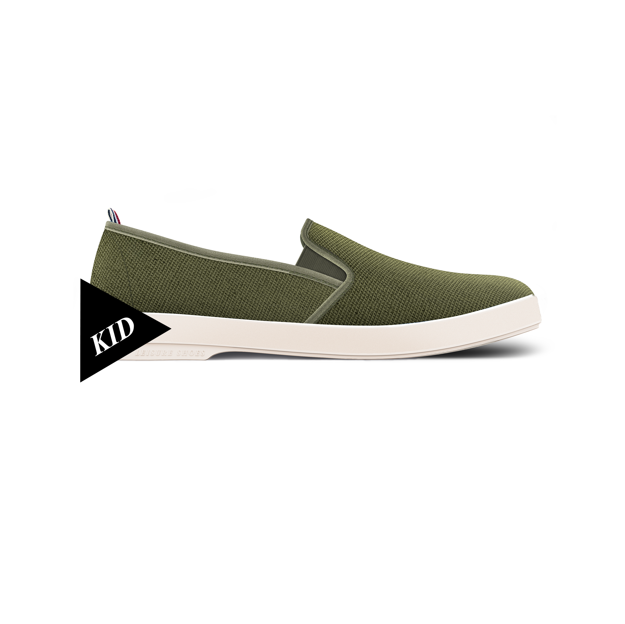 Rivieras Classic Enfant espadrilles kaki toile