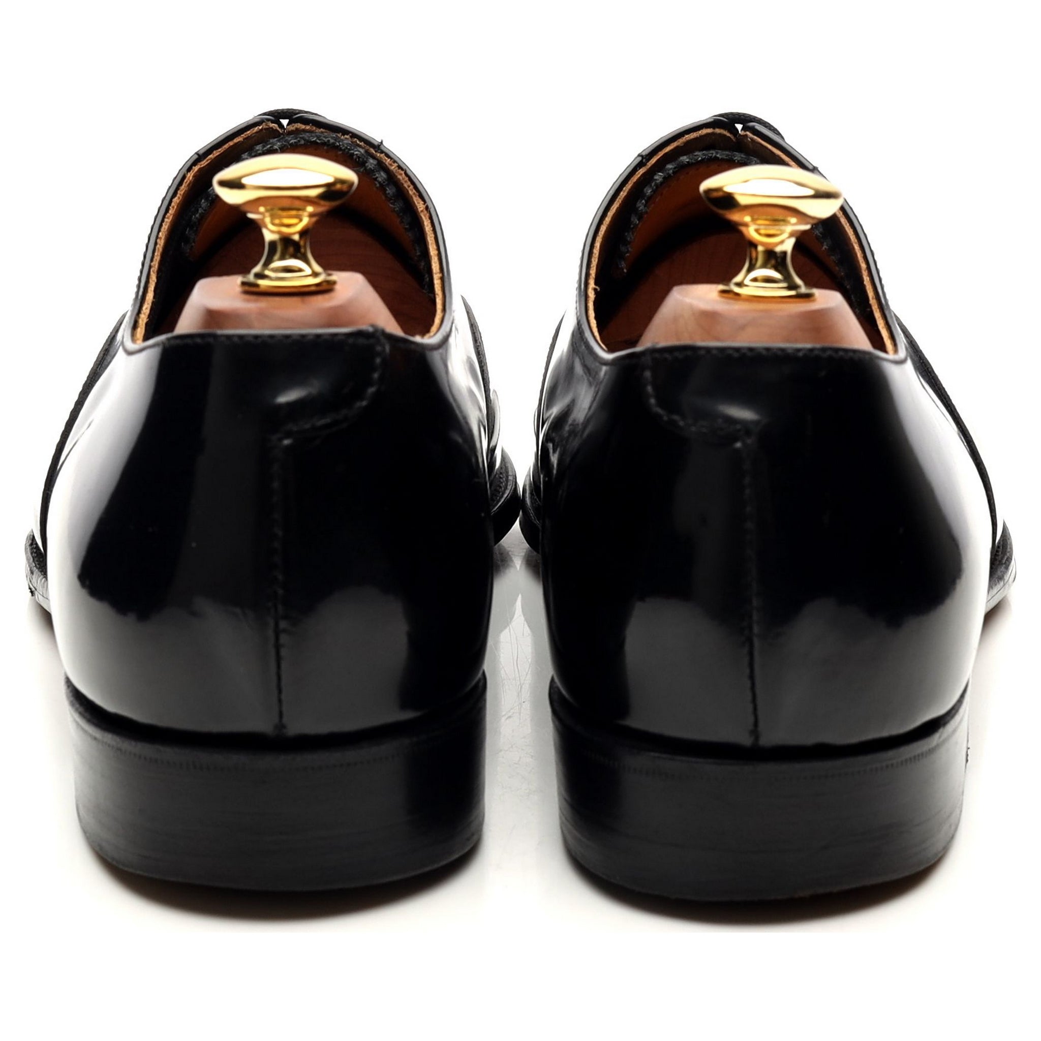 New & Lingwood richelieu vernis noir UK 9