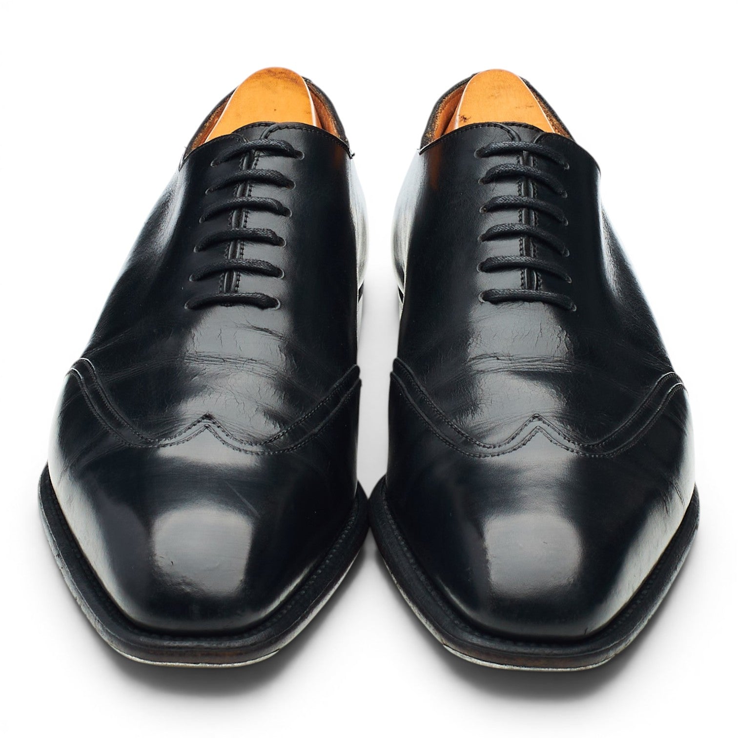 J.M. Weston 423 richelieu cuir noir pointure 6,5 UK