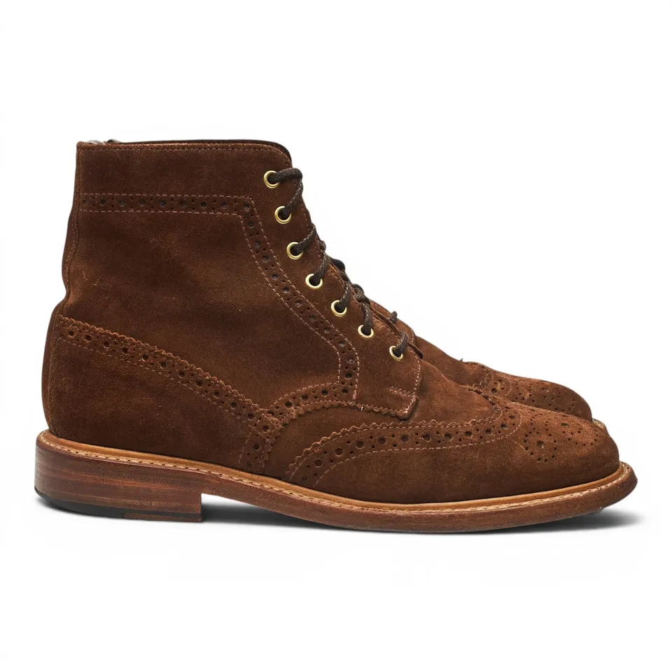 Herring Newmarket bottines daim marron UK 8.5