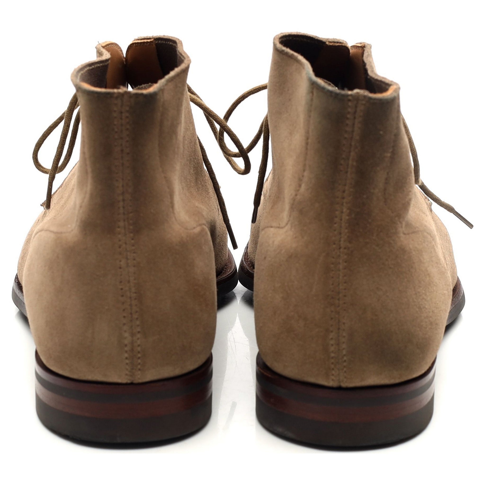 Crockett & Jones Sulgrave boots chukka daim pierre UK 8.5